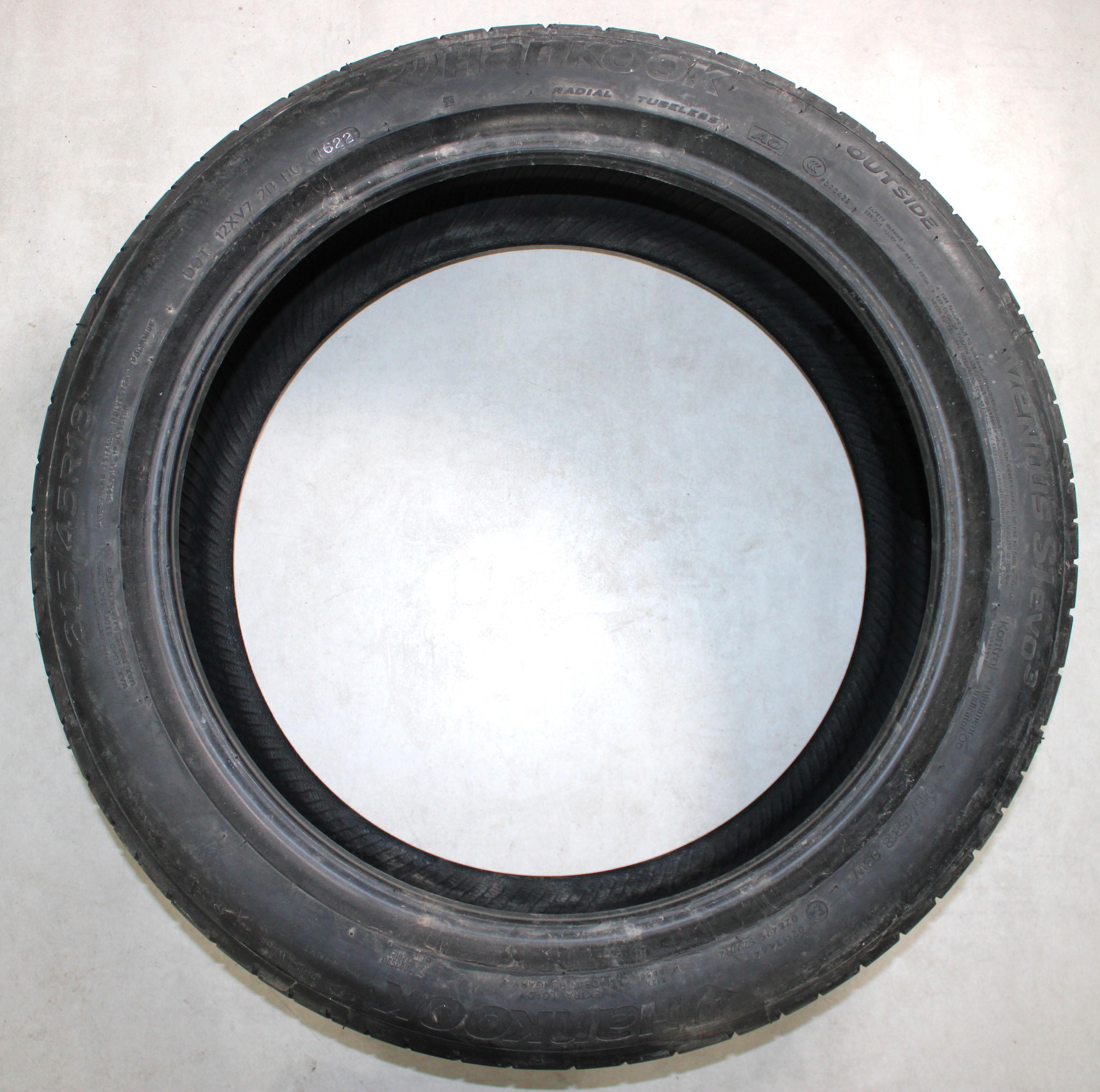 2 x 215/45R18 93W Sommerreifen Hankook Ventus S1 Evo 3 Volles Profil 2022 AO
