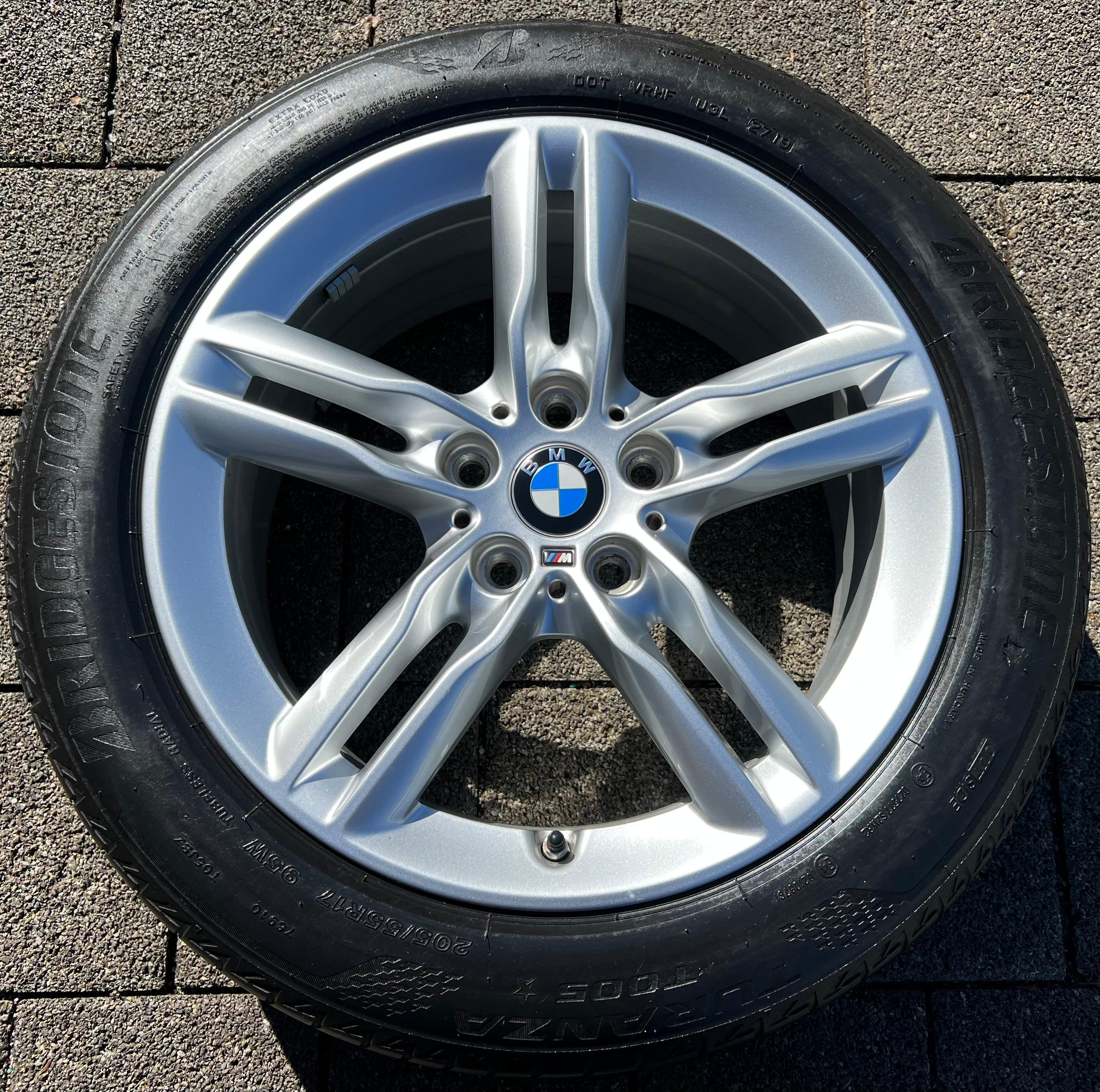 1 x originele 17-inch lichtmetalen velg BMW 2-serie Active Tourer F45 F46 7848601 Styling M483 RDK