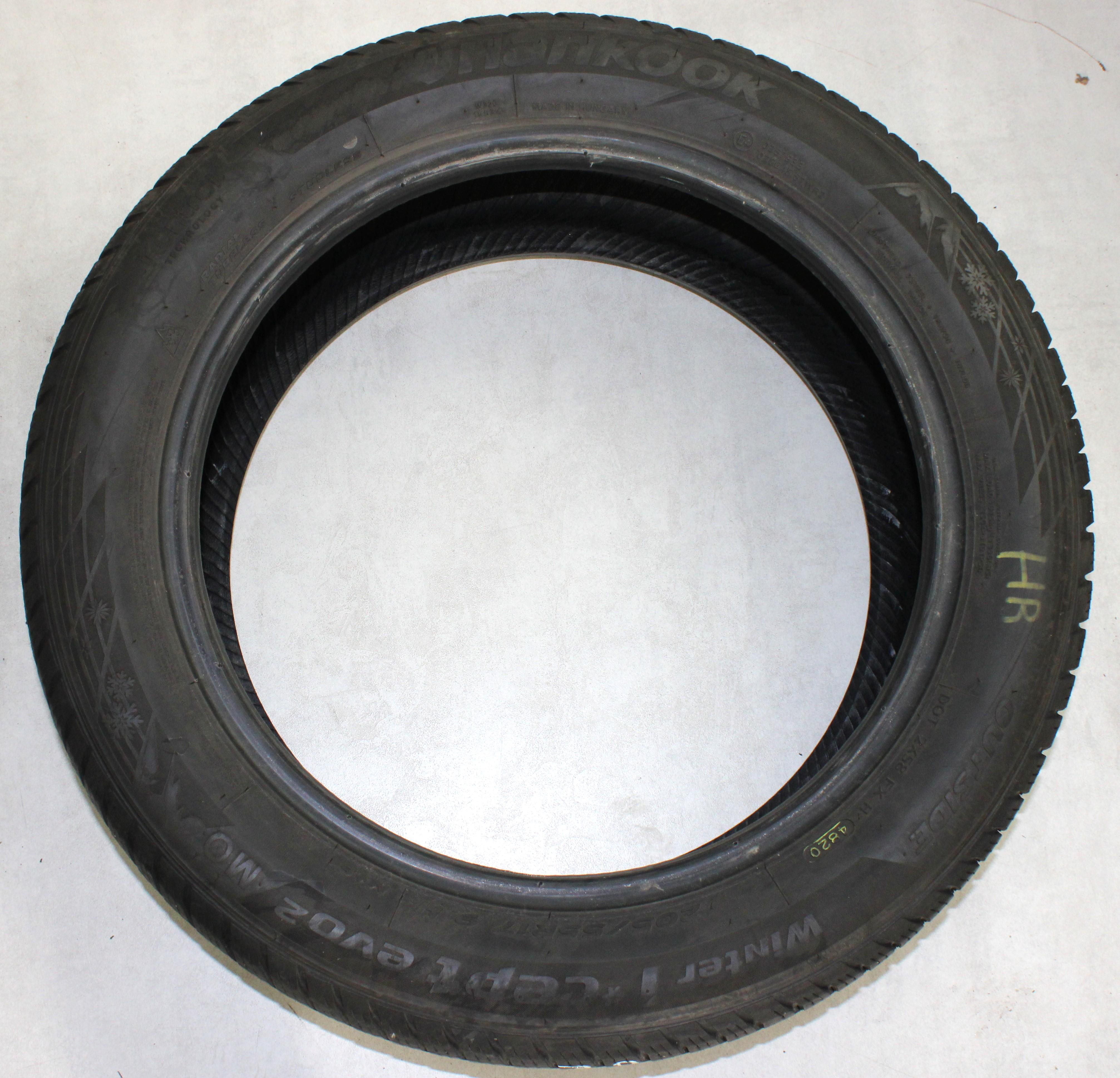 4 x 205/55R17 91H Winterreifen Hankook Winter I*Cept Evo 2 MO 2x4,5-5mm/2x5-5,5mm 2x2020/2x2024