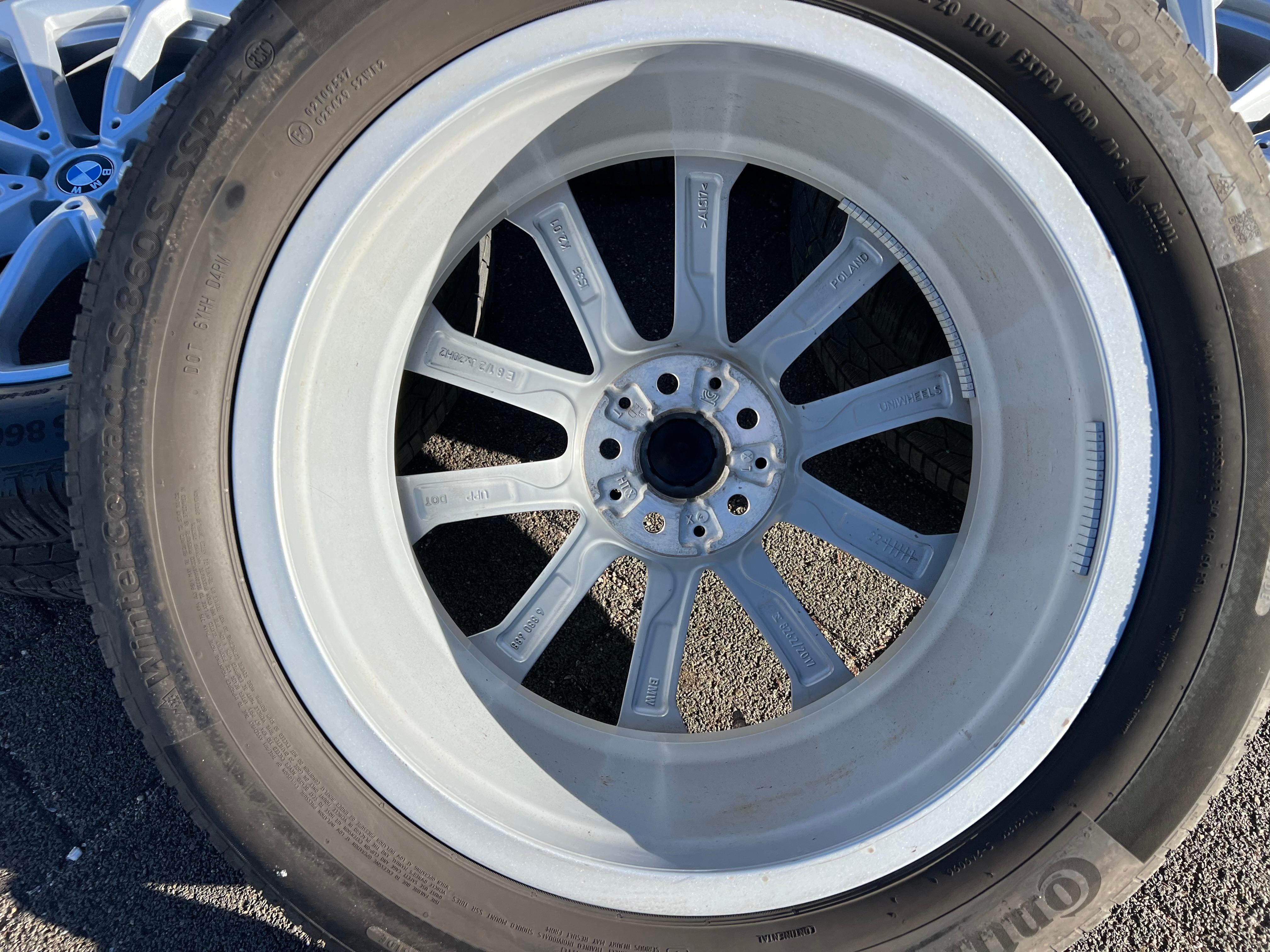4 ORIGINAL 20" ALUFELGEN BMW X7 G07 6880688 STYLING 750 RDKS 8,5x20 ET35 FREIHAUS
