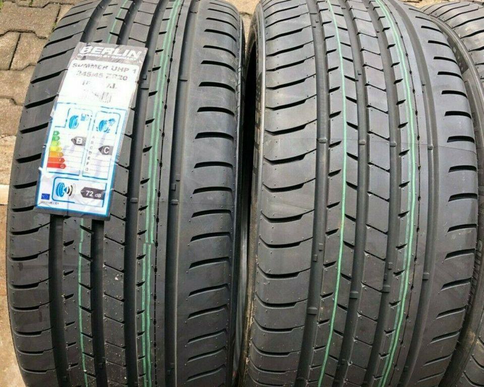 4 X 245/45R20 103W BERLIN TIRE SUMMER UHP1 SOMMERREIFEN NEU