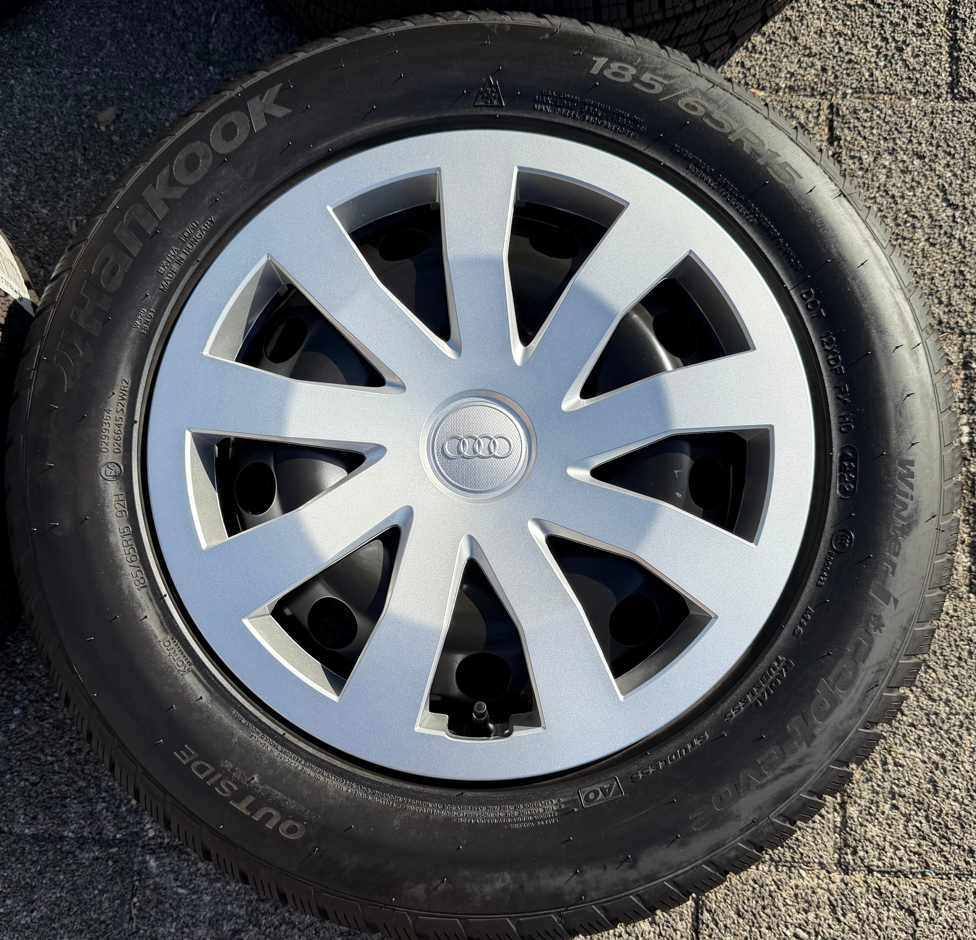 4 WINTERRÄDER AUDI A1 CITY CARVER GB SEAT IBIZA ARONA KJ VW POLO AW 2G 185/65R15 92T