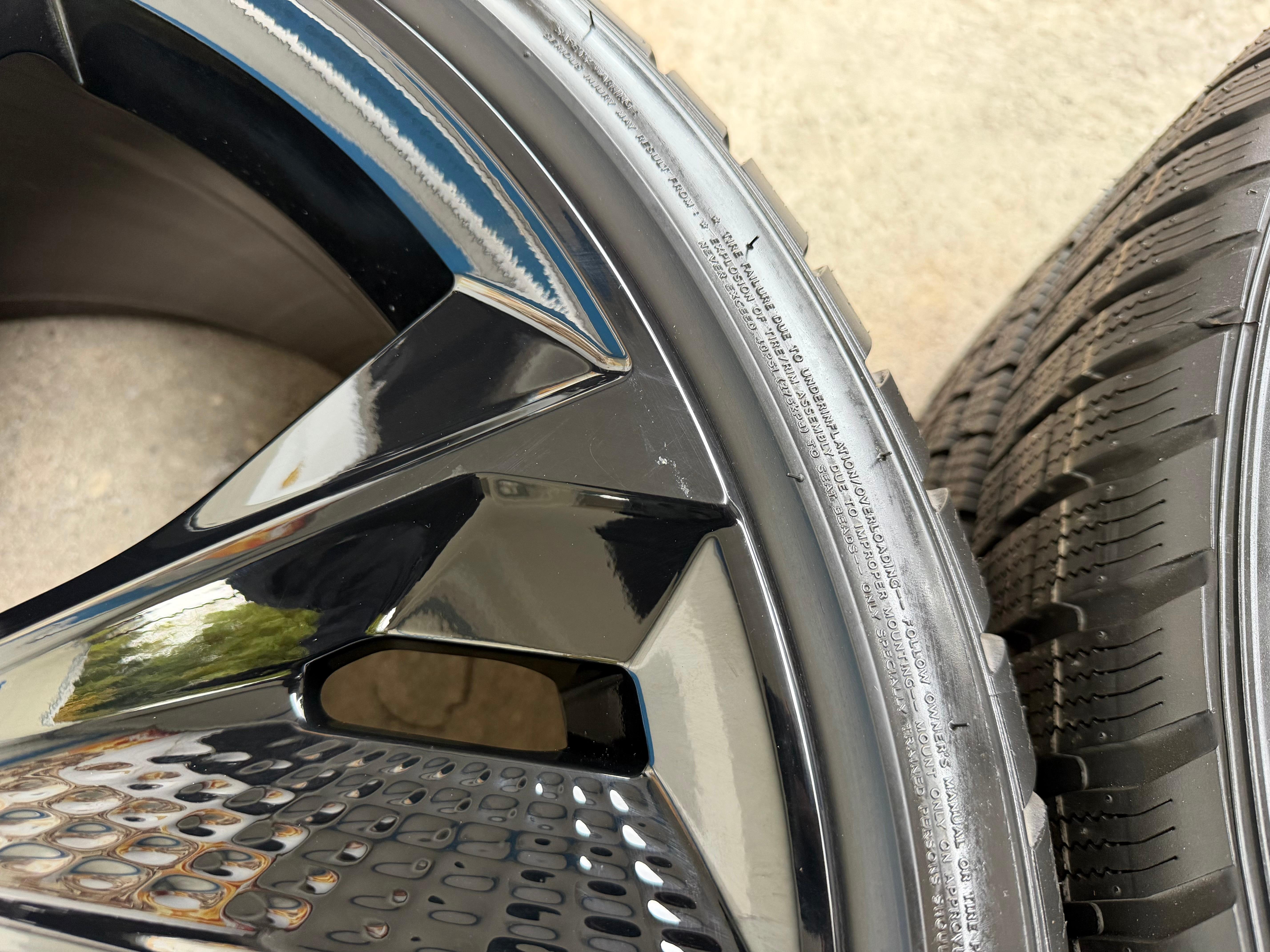 4 Original 22" Alu Winterräder Audi RS6 4K RS7 4K0601025BC 285/30R22 101W HANKOOK