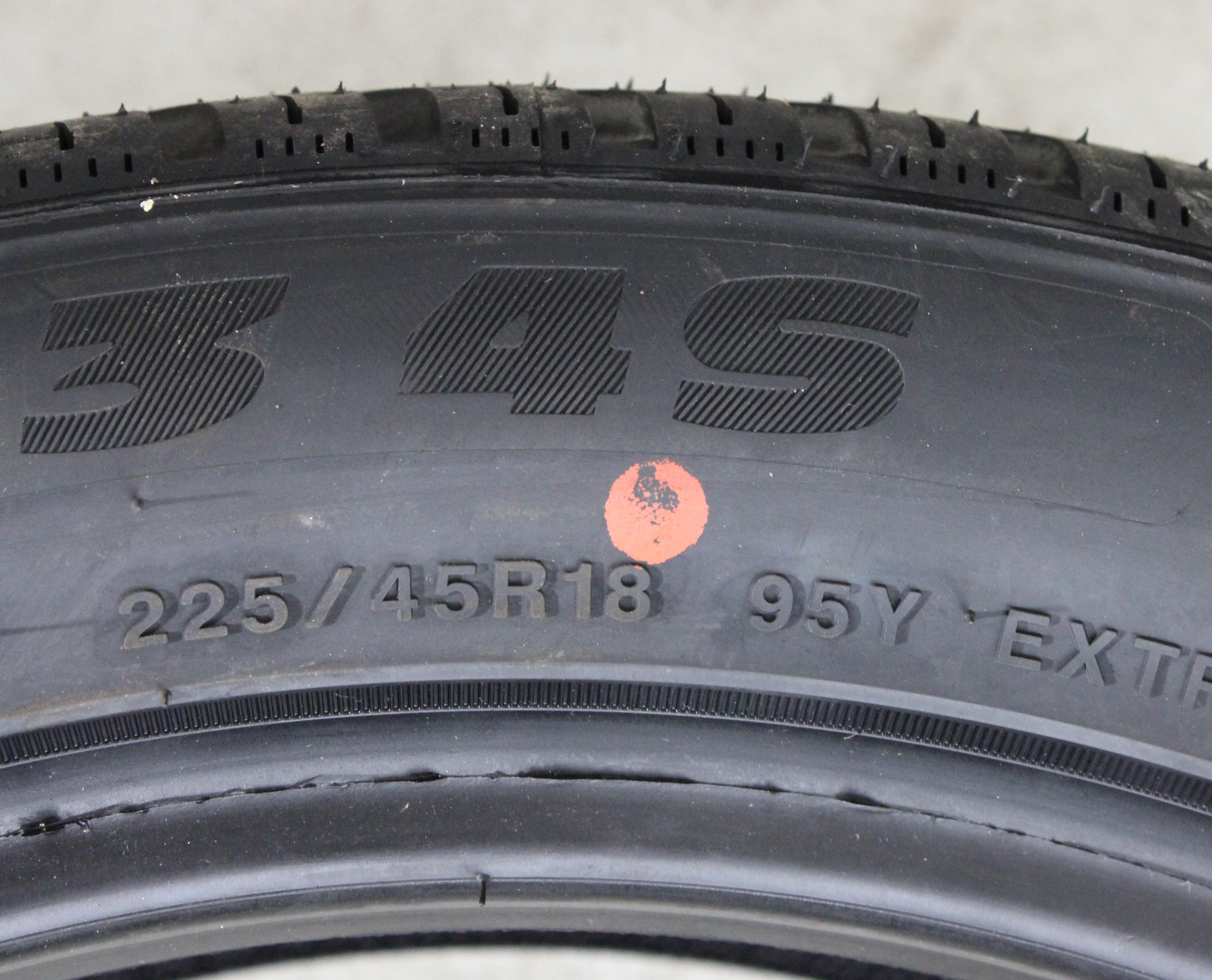 4 x 225/45R18 95Y Pneumatici quattro stagioni Atlas Green 4S 2025 XL