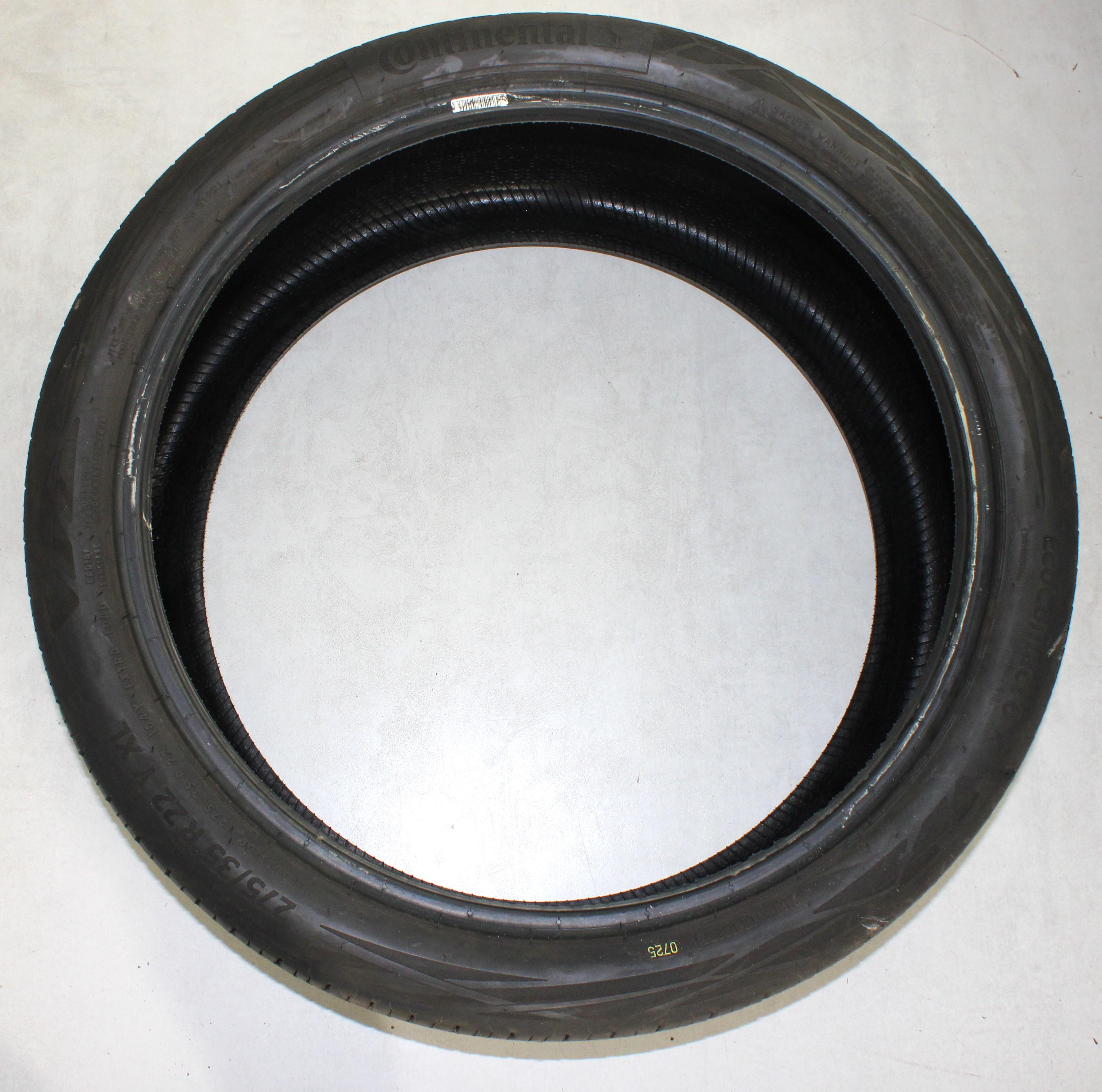 1 x 275/35R22 104Y Sommerreifen Continental Eco Contact 6* 5mm 2025 XL
