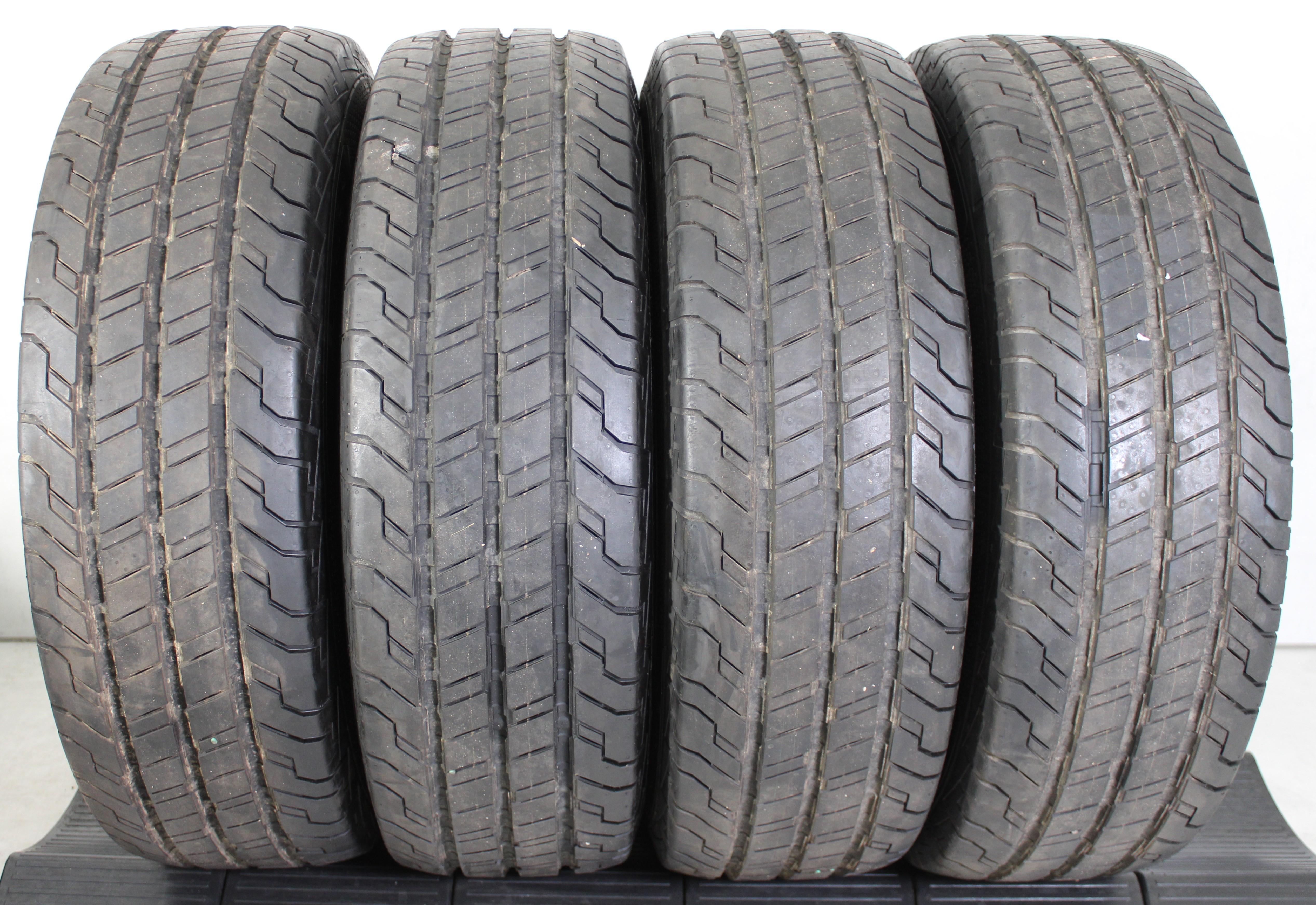4 x 225/75R16C 121/120R Sommerreifen Continental Van Contact 100 Volles Profil 2021