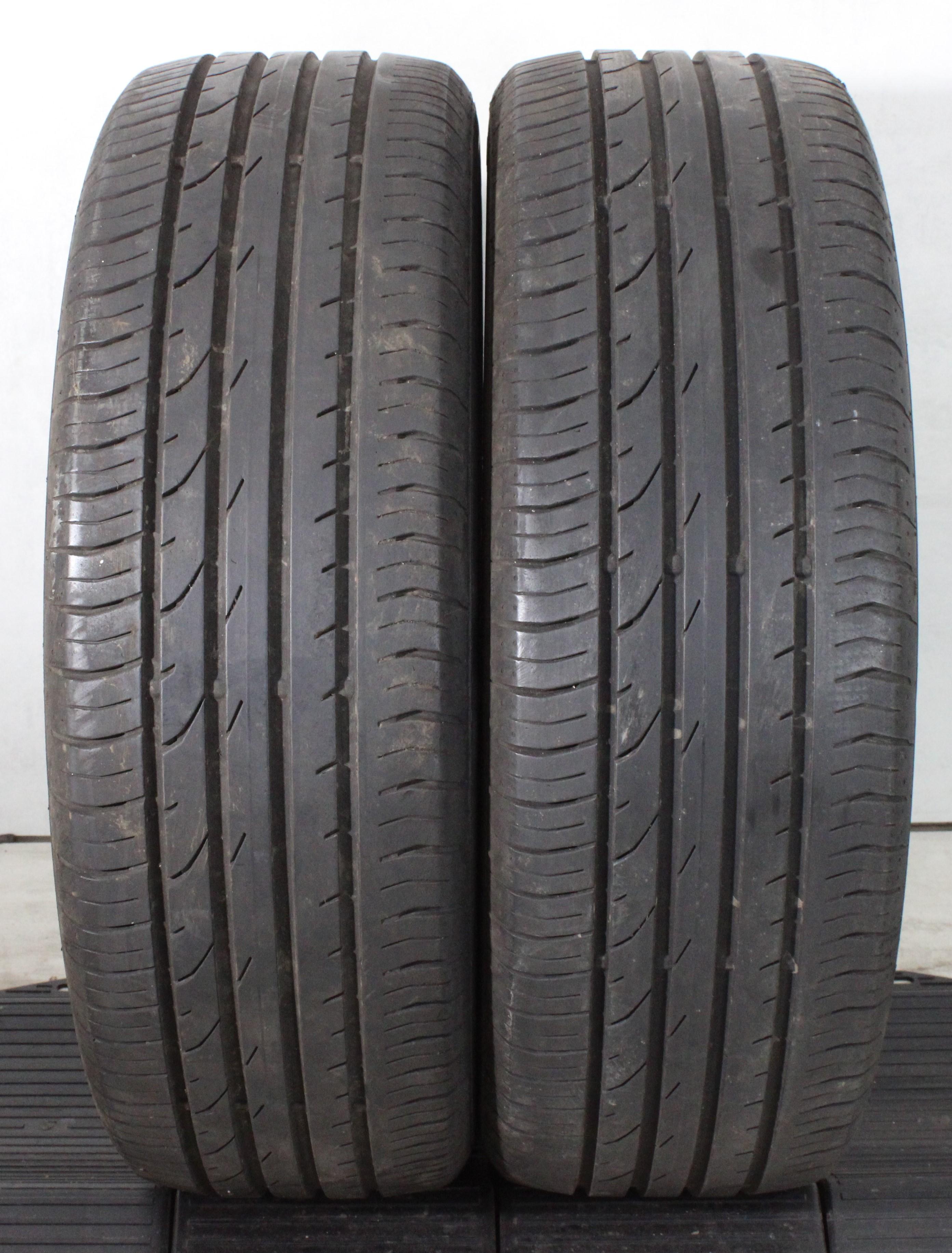 2 x 215/55R18 95H neumáticos de verano Continental Premium Contact 2 5,5-6mm 2015