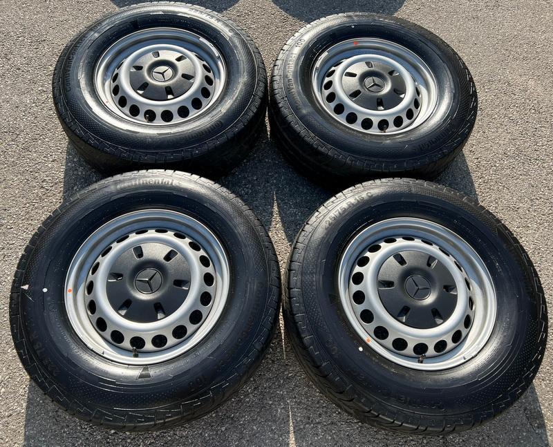 4 ROUES D'ÉTÉ MERCEDES SPRINTER W907 225/75R16C 121/120R CONTINENTAL 2021 TOP