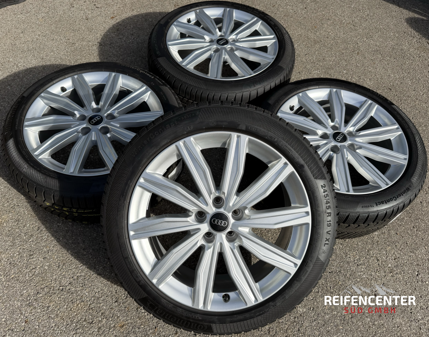 4 ruedas de invierno de aleación originales de 19" Audi A6 S6 C8 4K F2 4K0601025DS 245/45R19 102V 2022