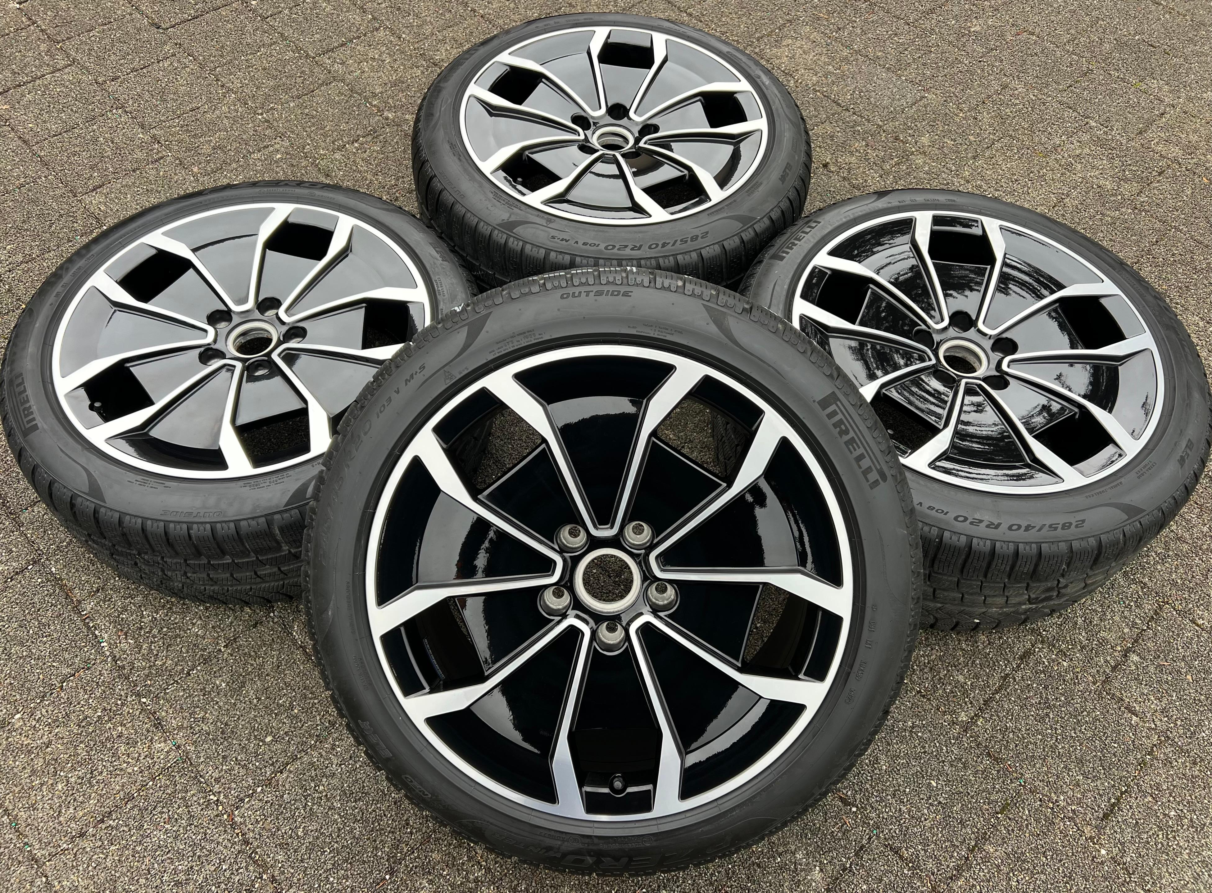 4 ORIGINAL 20" ALU WINTERRÄDER PORSCHE TAYCAN PIRELLI RDKS 2023