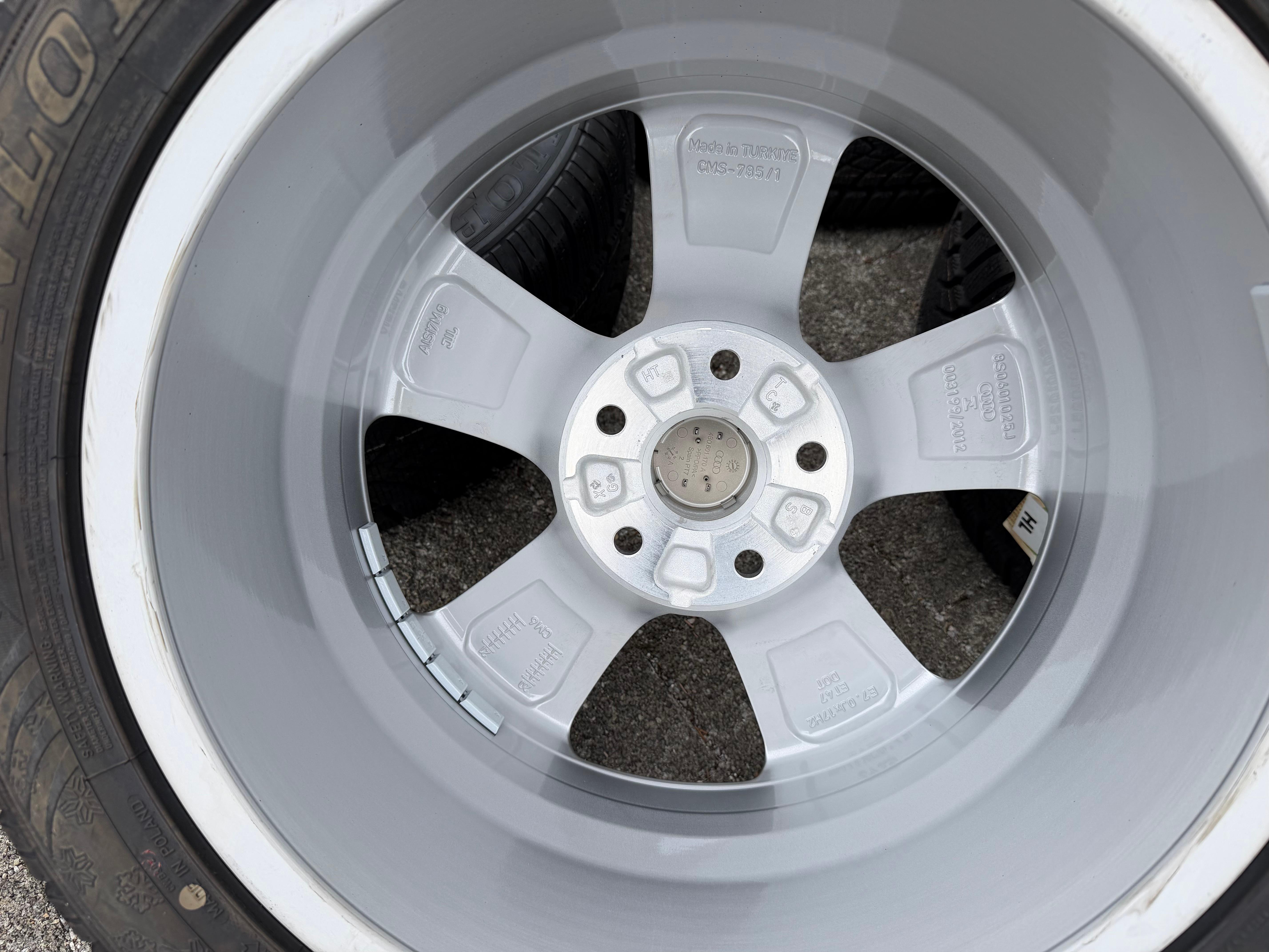 4 Orignal 17" Alu Winterräder Audi TT 8S 225/50R17 94H Dunlop 8S0601025J