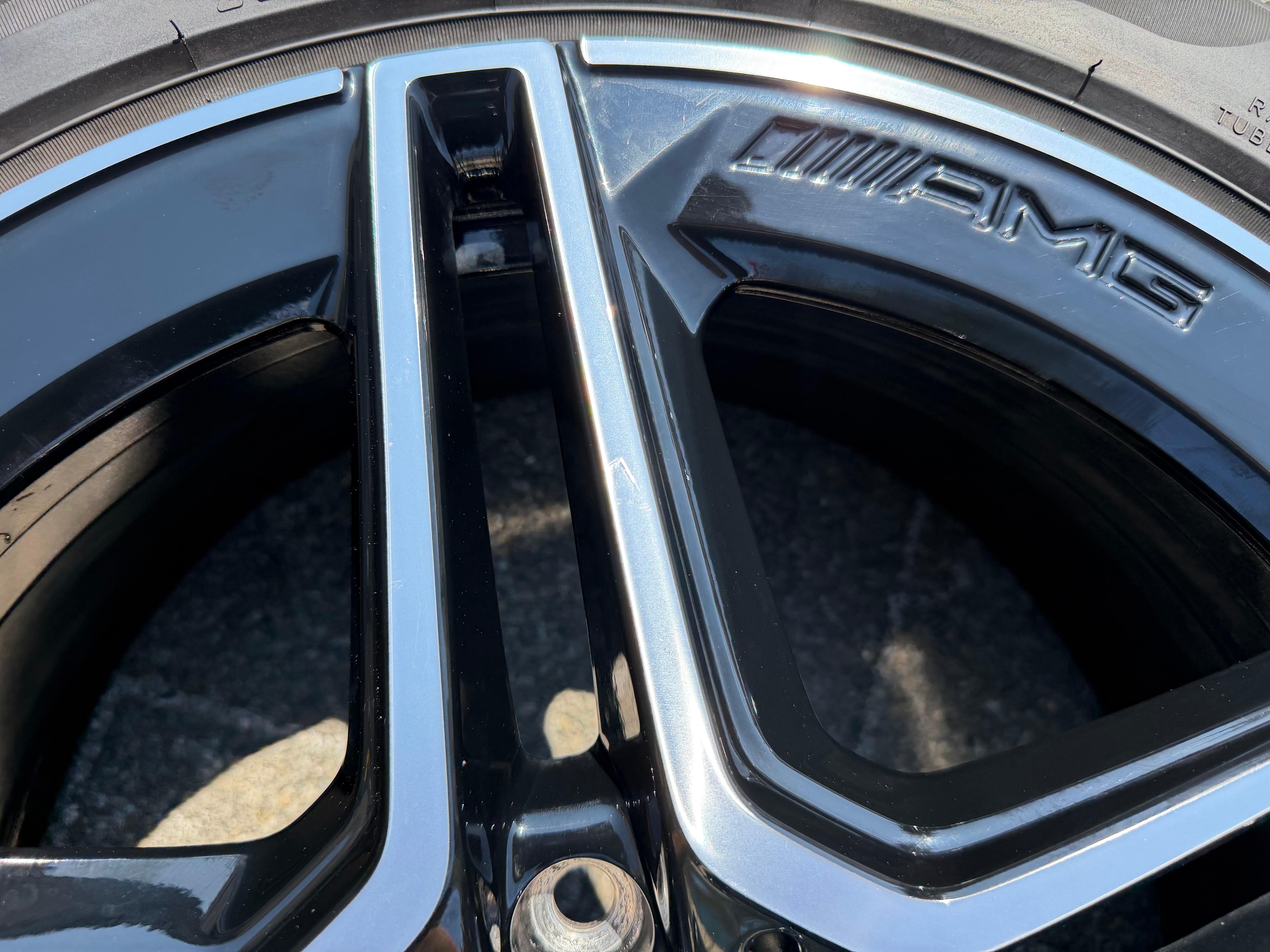 4 ORIGINAL 18" ALU SOMMERRÄDER AMG MERCEDES A-KLASSE W177 B-KLASSE W247 CLA W118 FREIHAUS