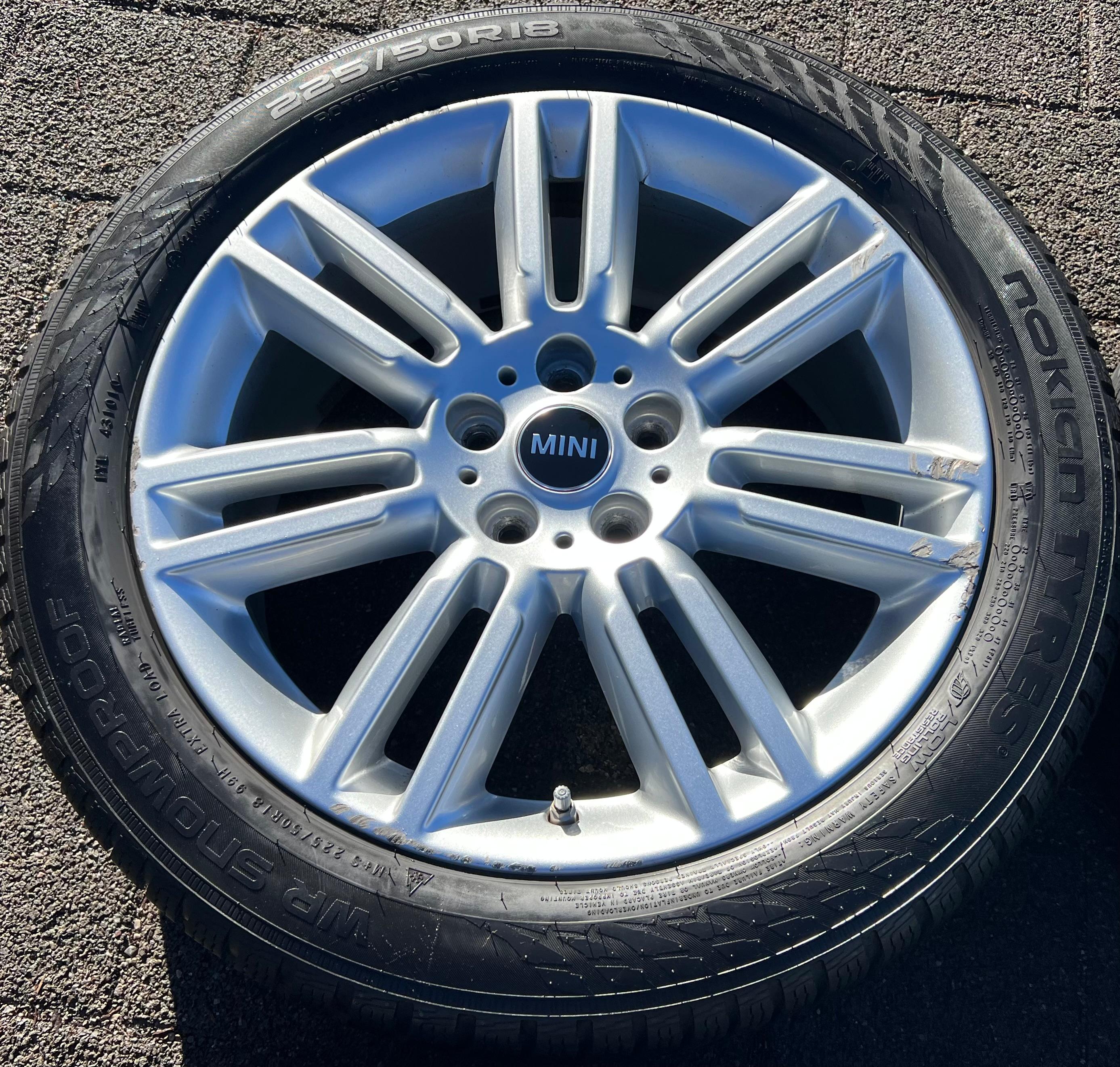 4 ORIGINAL 18" ALU WINTERRÄDER MINI COUNTRYMAN F60 225/50R18 99H 6856032 RDKS