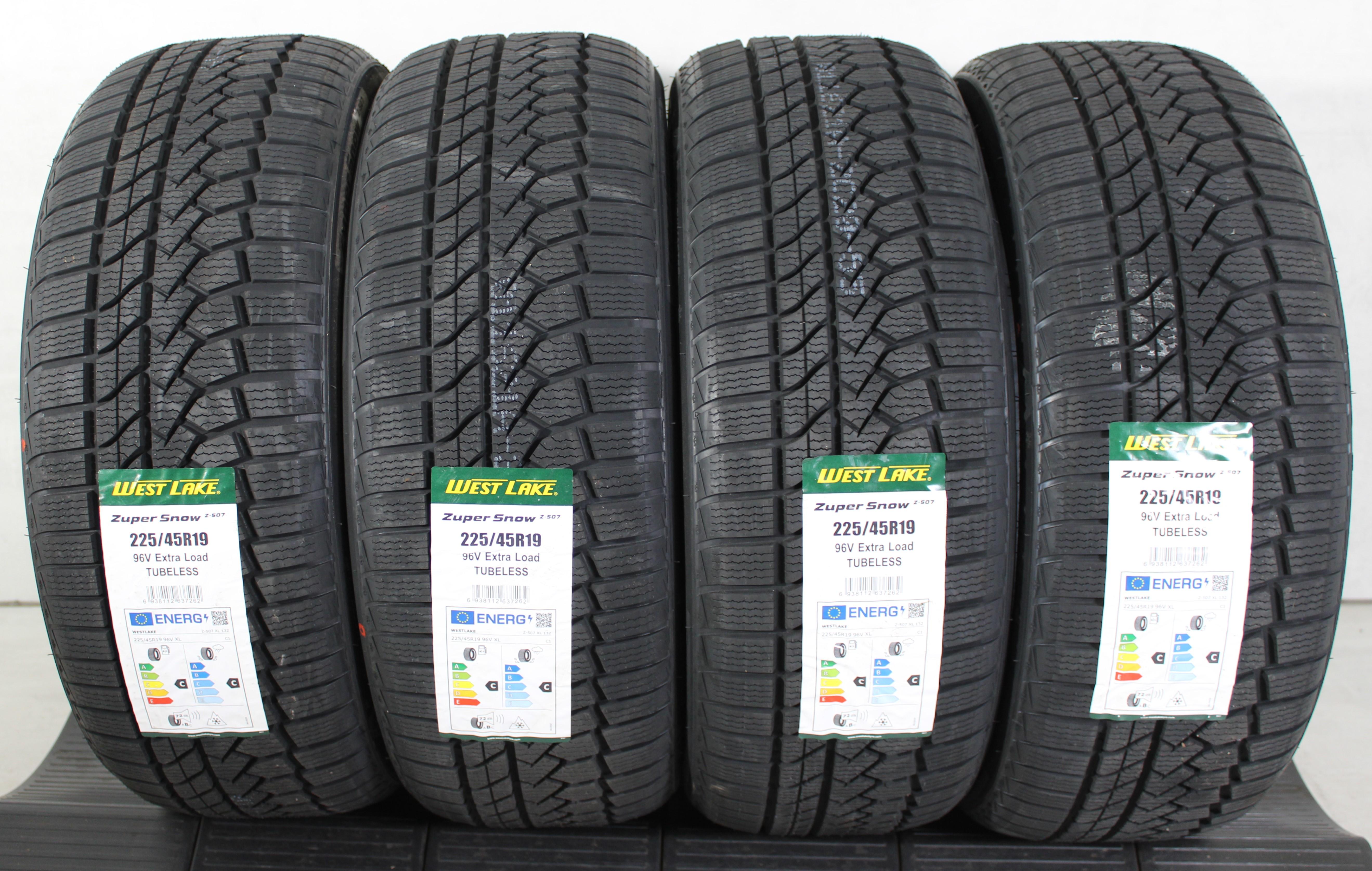 4 x 225/45R19 96V Winterreifen Westlake Zuper Snow Z-507 2024 XL