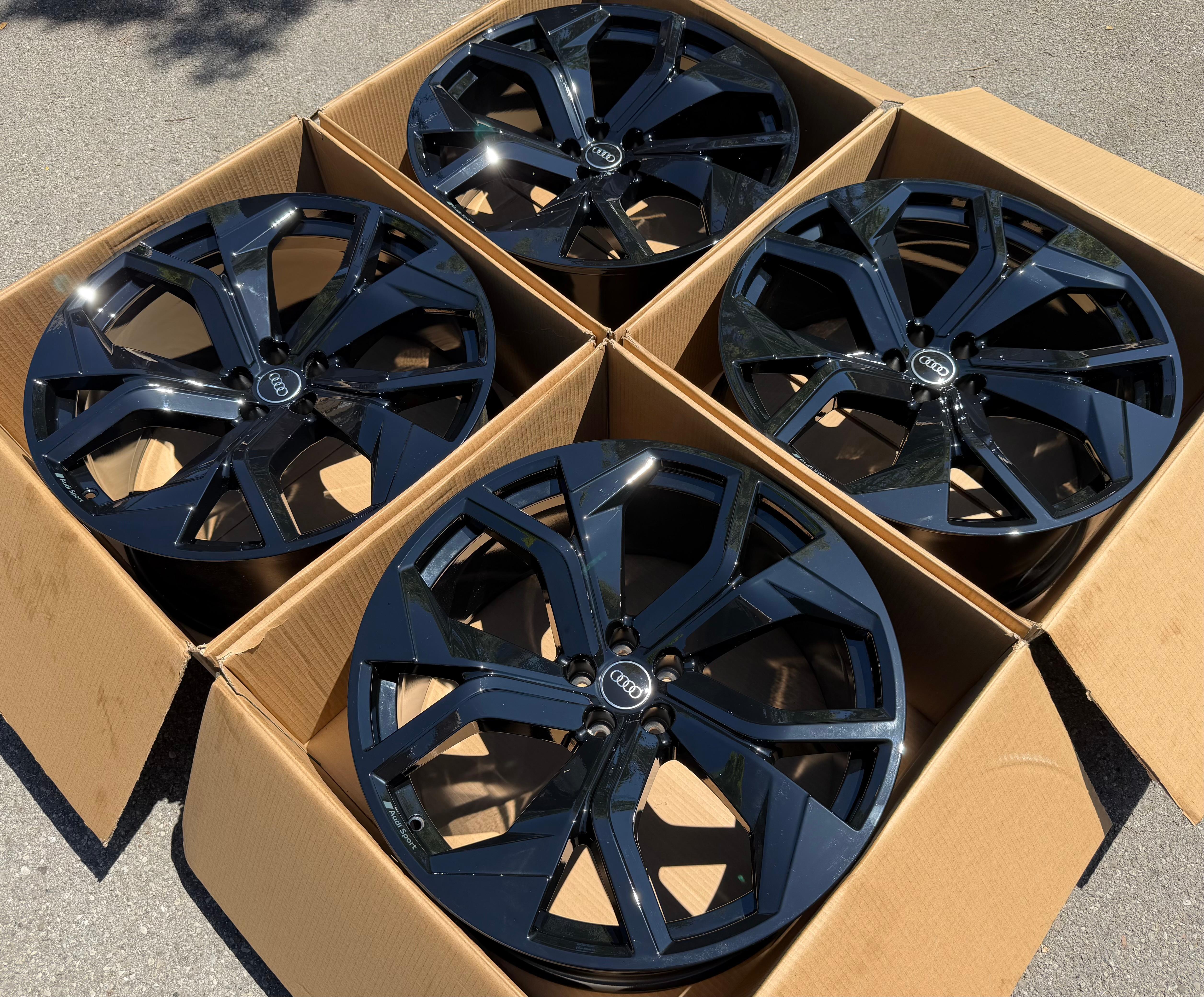 4 ORIGINAL 23" ALUFELGEN AUDI RSQ8 4M 4M8601025AP 10,5x23 ET18 23 ZOLL