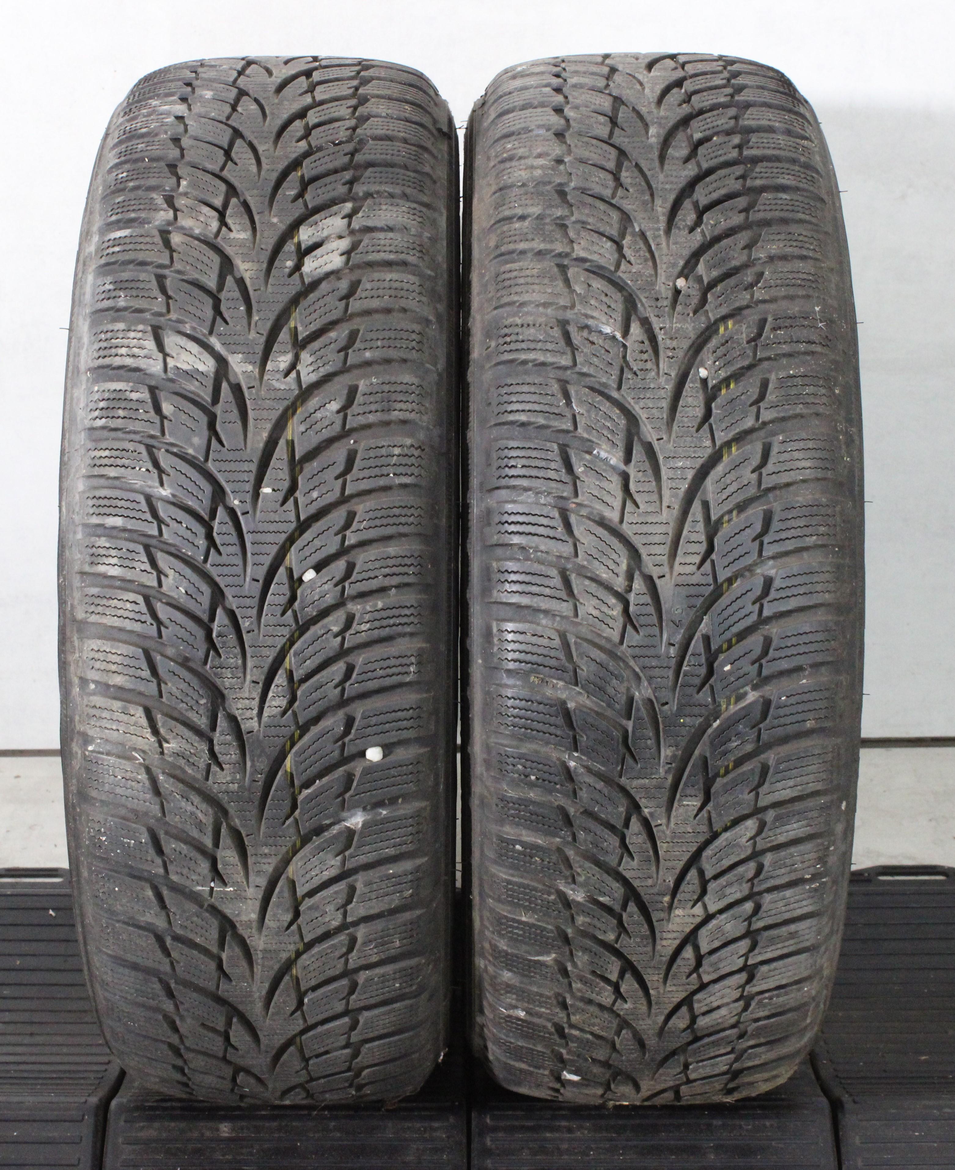 2 x 175/65R14 82T Winterreifen Nokian WR D3  5,5-6mm 2017