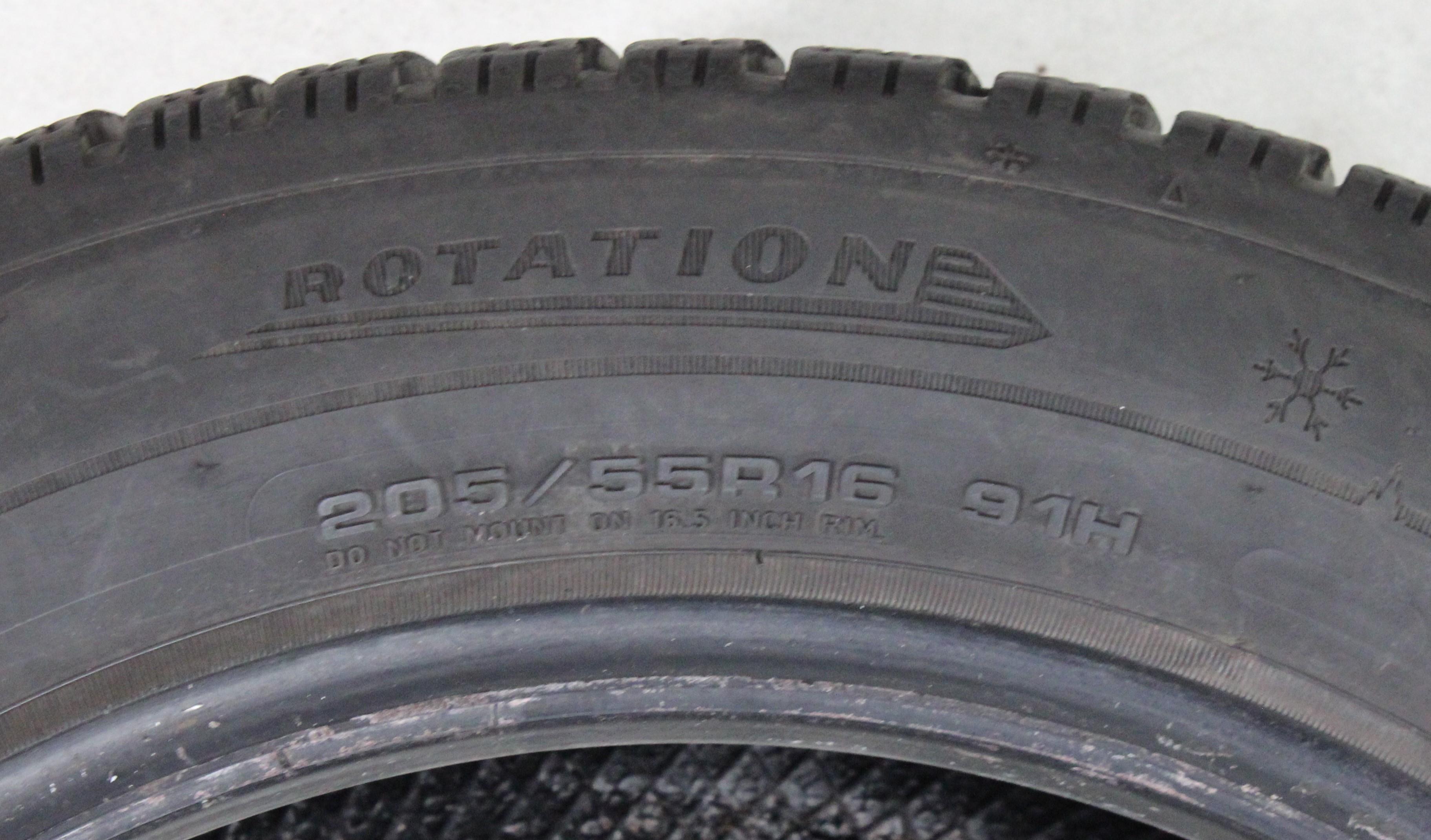 2 x 205/55R16 91H Winterreifen Dunlop  Winter Sport 5 5mm 2018