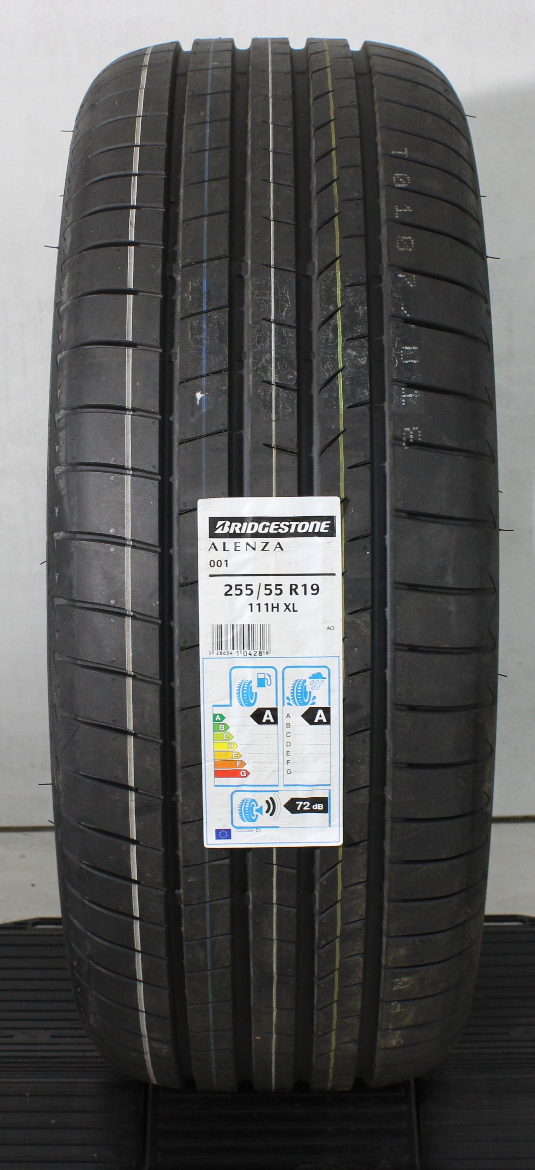 1 x 255/55R19 111H Sommerreifen Bridgestone Alenza 001 AO 2018