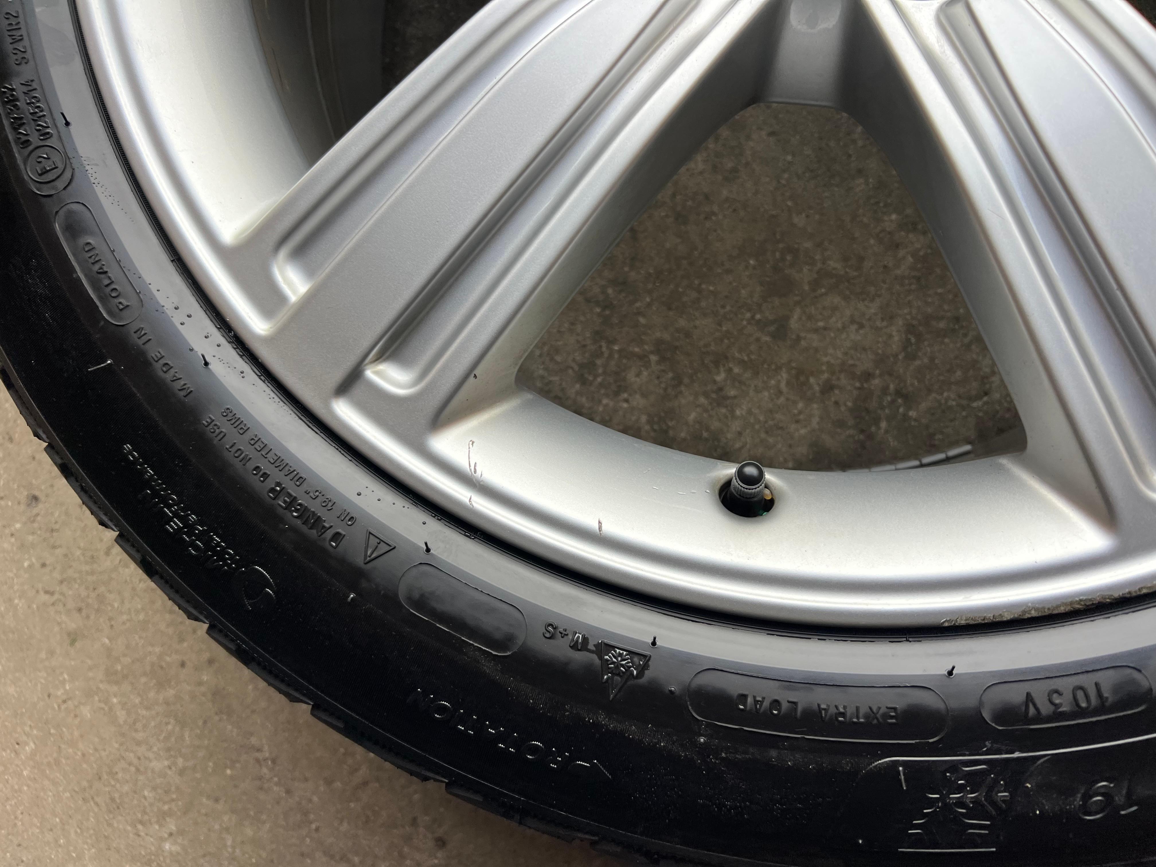4 ORIGINAL 19" ALU WINTERRÄDER AUDI A8 4N 235/50R19 103V MICHELIN