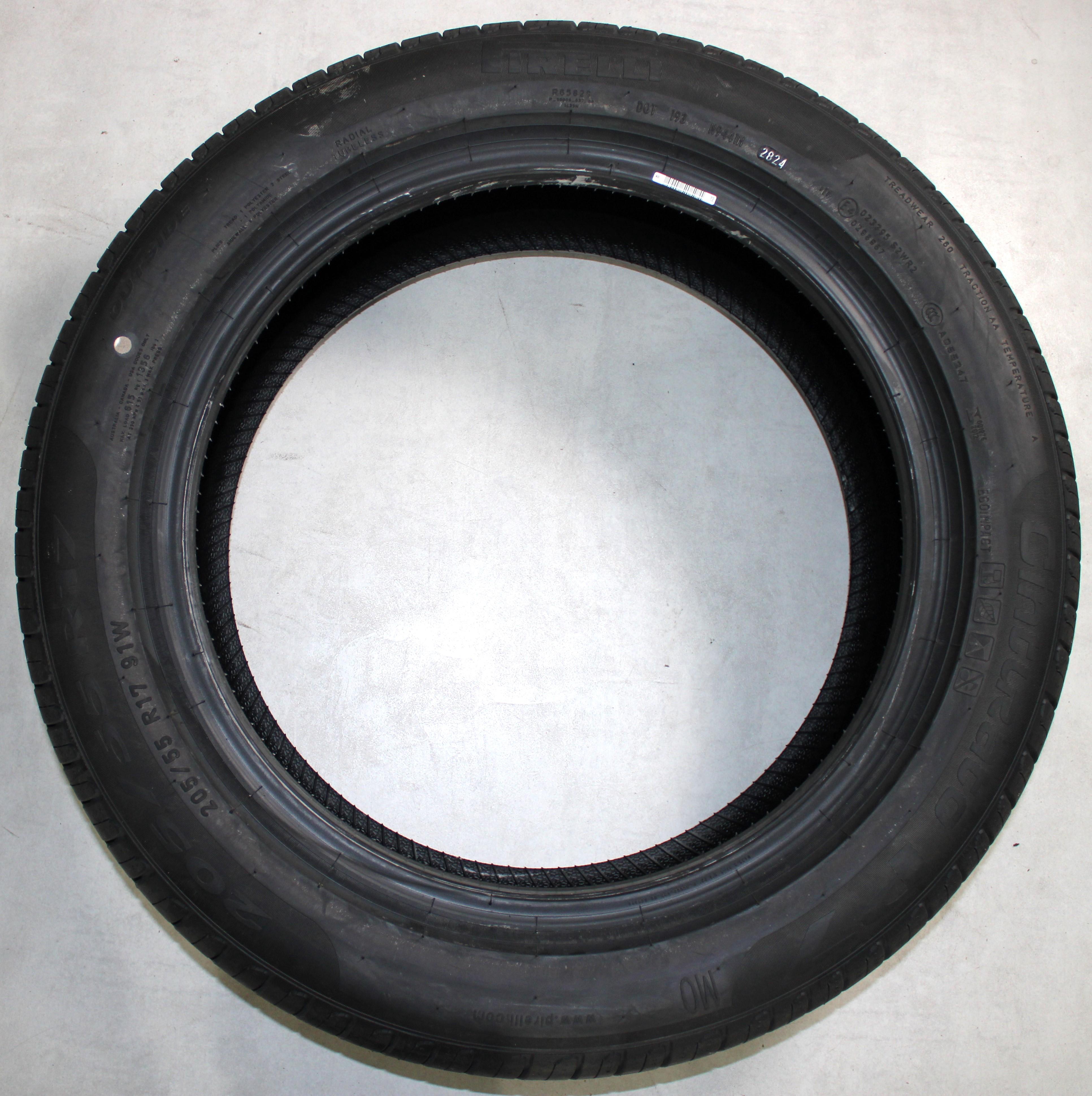 4 x 205/55R17 91W Sommerreifen Pirelli Cinturato P7 MO Volles Profil 2024