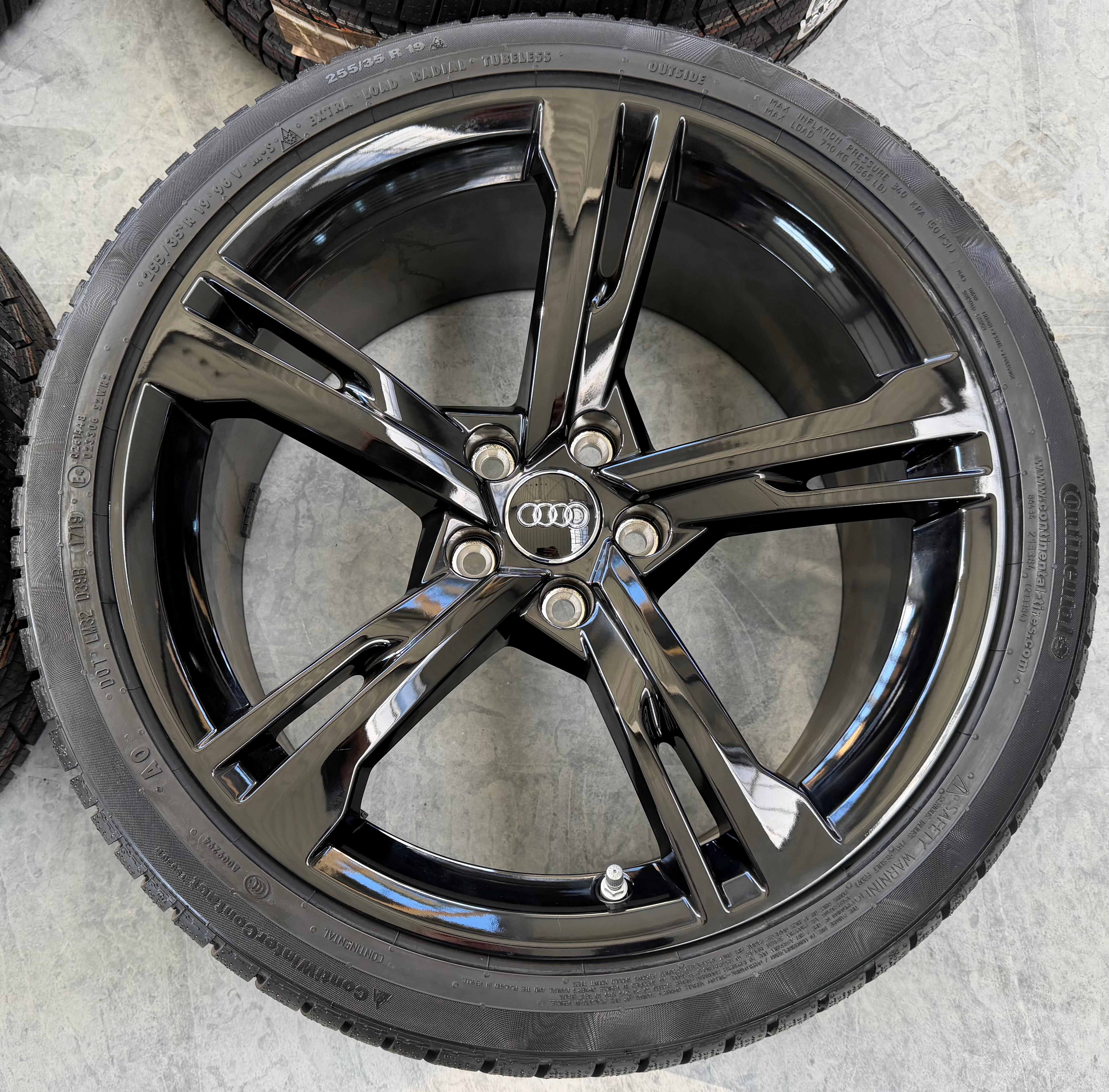 4 Original 19" Alu Winterräder Audi A5 S5 8W F5 B9 255/35R19 96V 8W0071499A