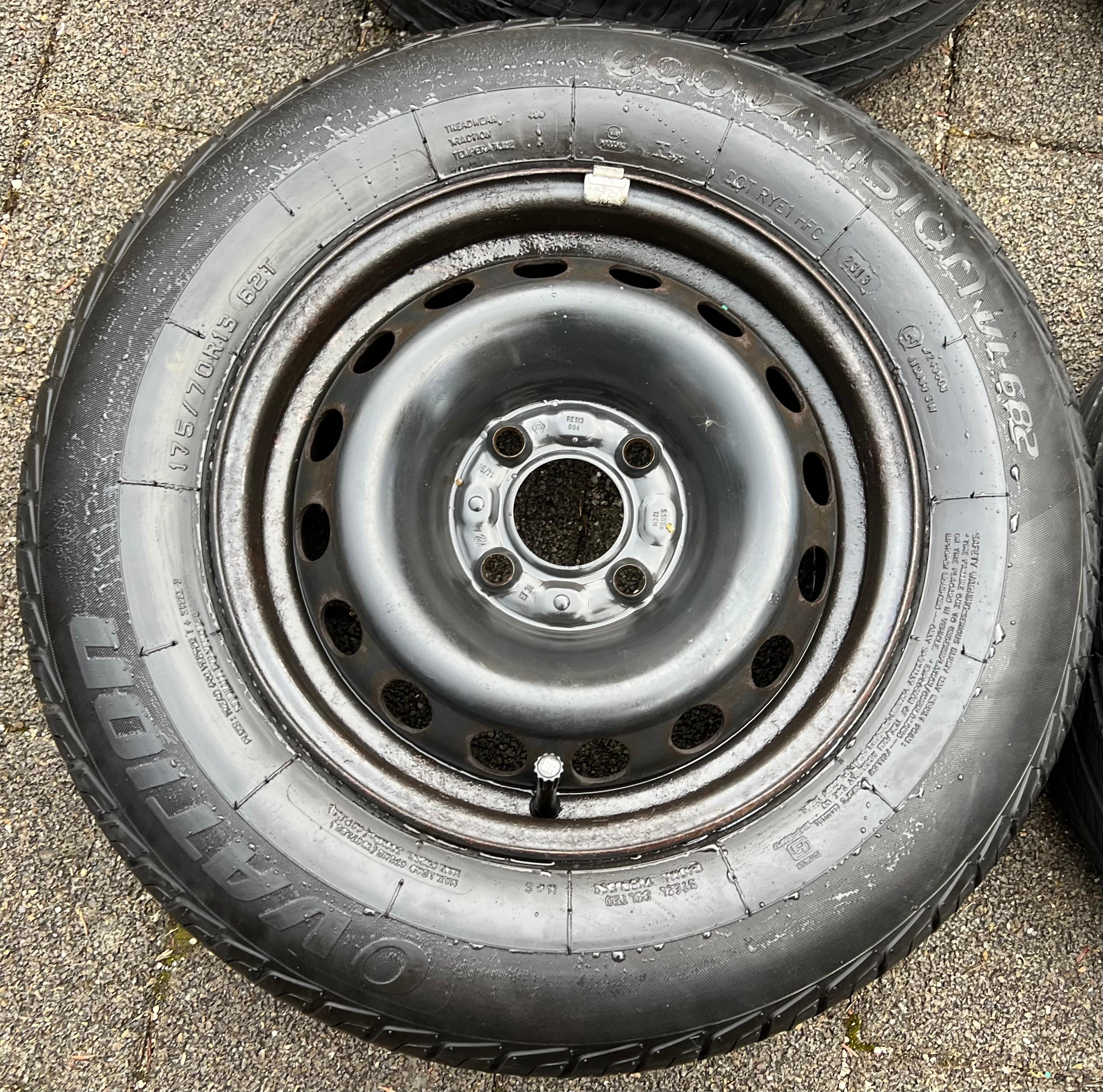 4 SOMMERRÄDER RENAULT MEGANE i 19 21 CLIO B 175/70R13 82T FREIHAUS