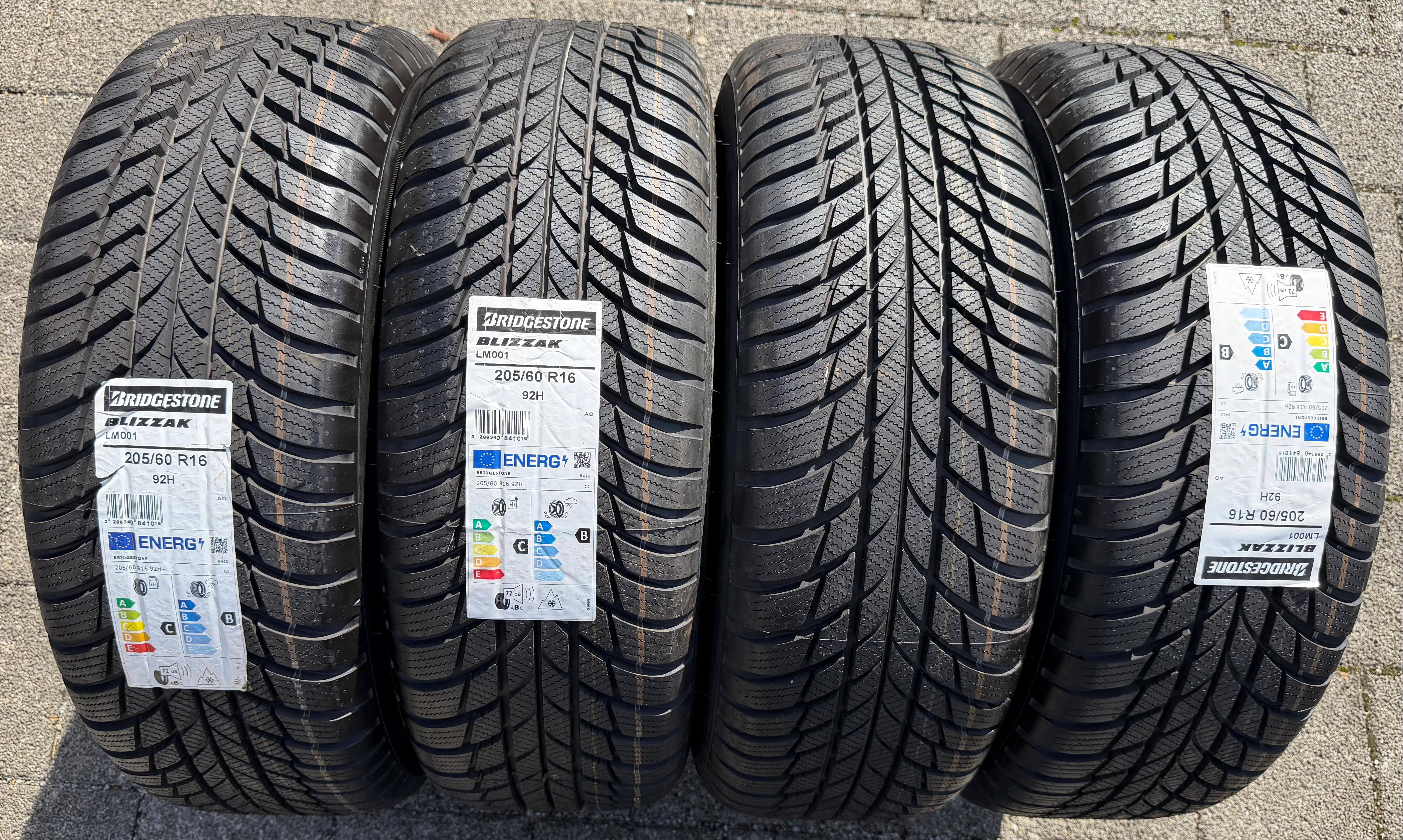 4 Winterräder VW T-Cross C1 Taigo CS Skoda Scala Kamiq 205/60R16 92H Bridgestone