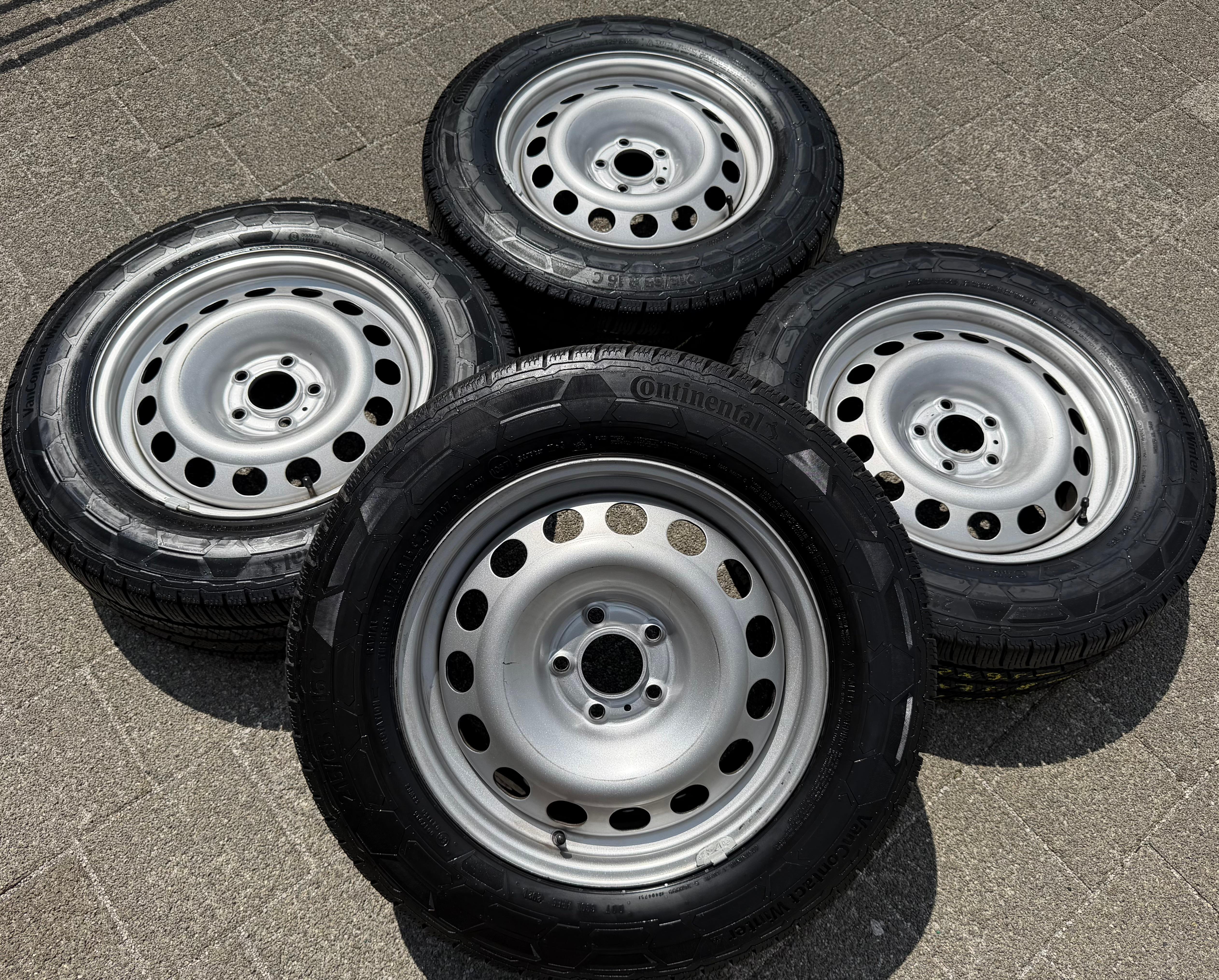 4 winterbanden Citroën Jumpy, Opel Zafira Life, Toyota Proace, Opel Vivaro 215/65R16C 109/107R
