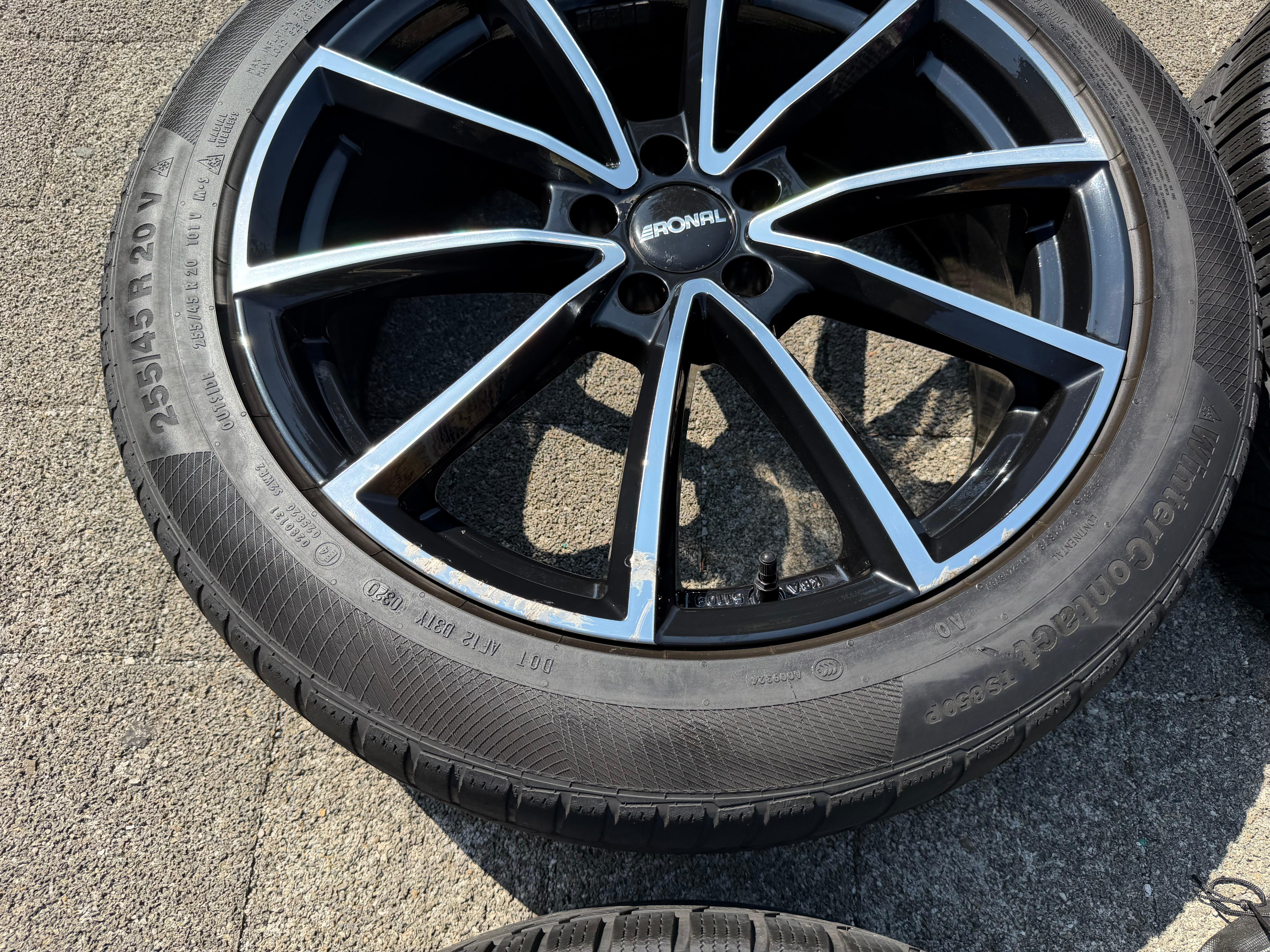 4 ALUFELGEN 20" MERCEDES E-KLASSE GLC S-KLASSE GLC AUDI Q5 A4 A8 8x20 ET35