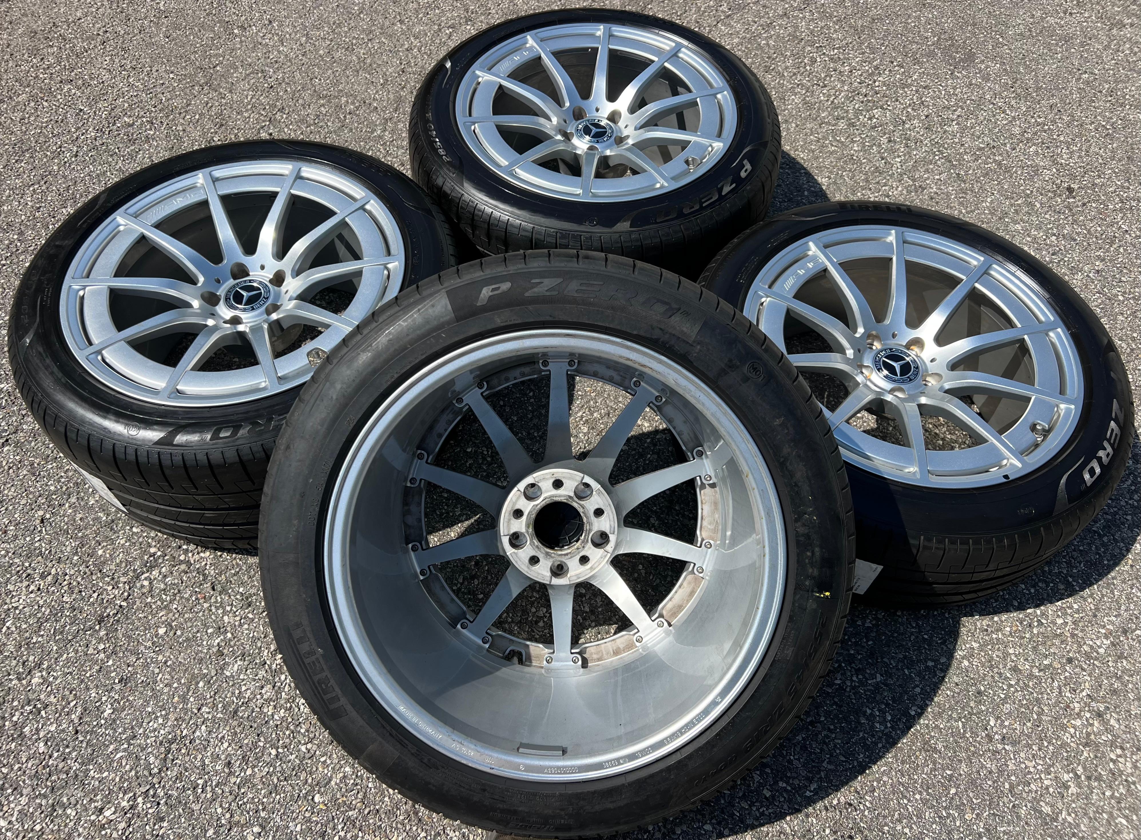 4 ROUES D'ÉTÉ ORIGINALES EN ALU 19" MERCEDES AMG GT W290 X290 A2904010100