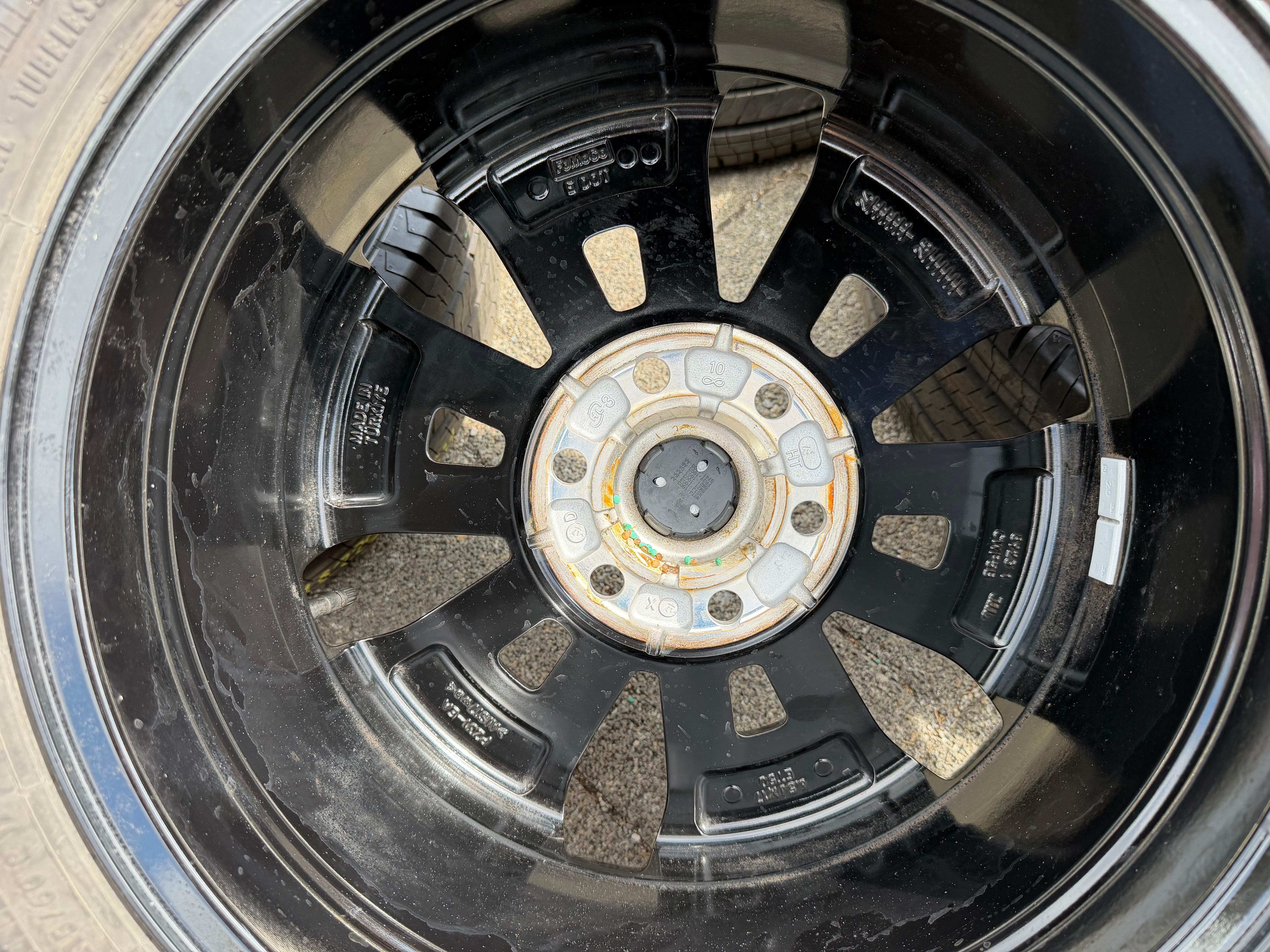 4 llantas de aluminio originales de 17" para Ford Transit Tourneo Custom NXN 2024 con sistema RDKS de Continental
