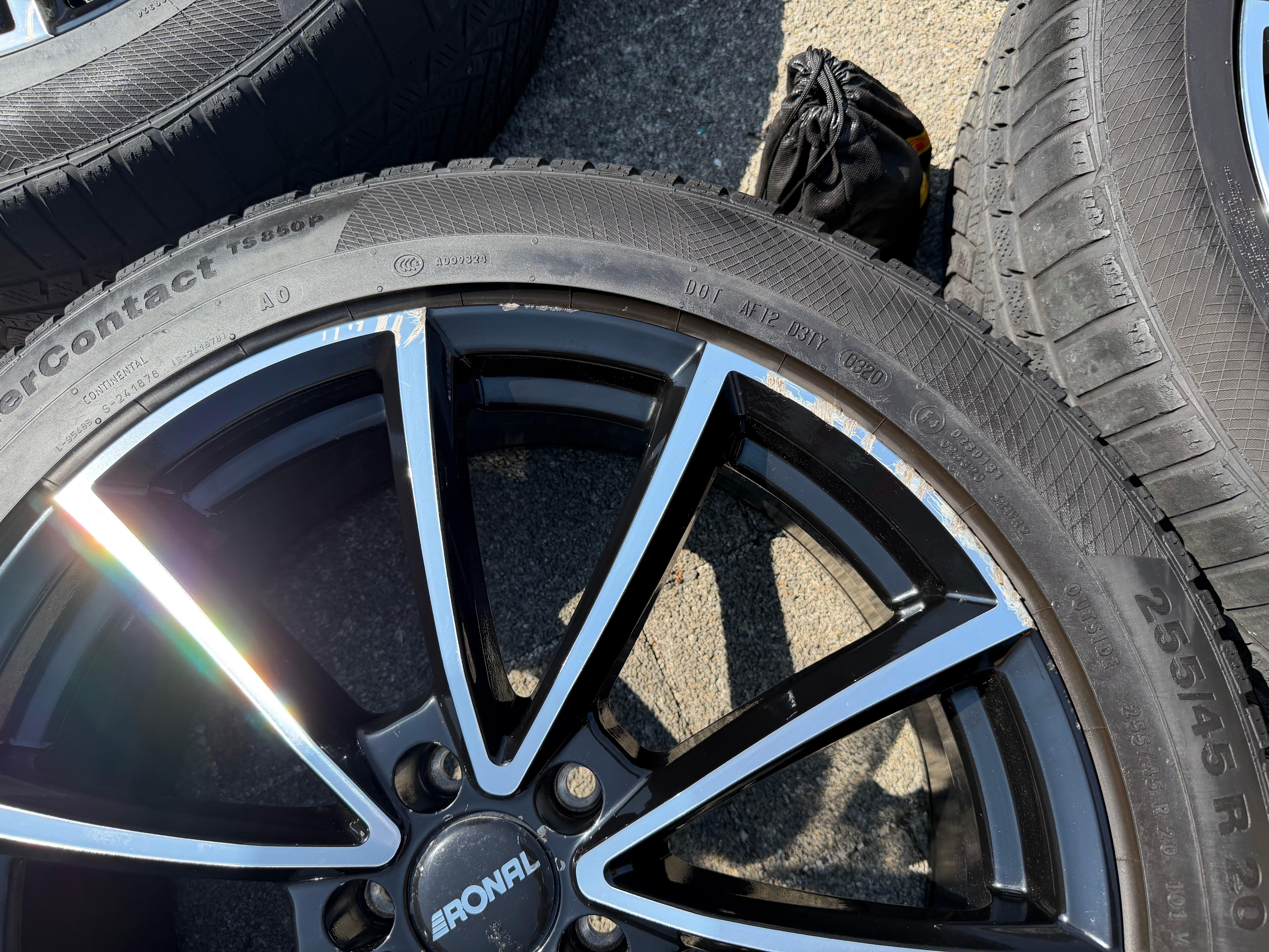 4 ALUFELGEN 20" MERCEDES E-KLASSE GLC S-KLASSE GLC AUDI Q5 A4 A8 8x20 ET35