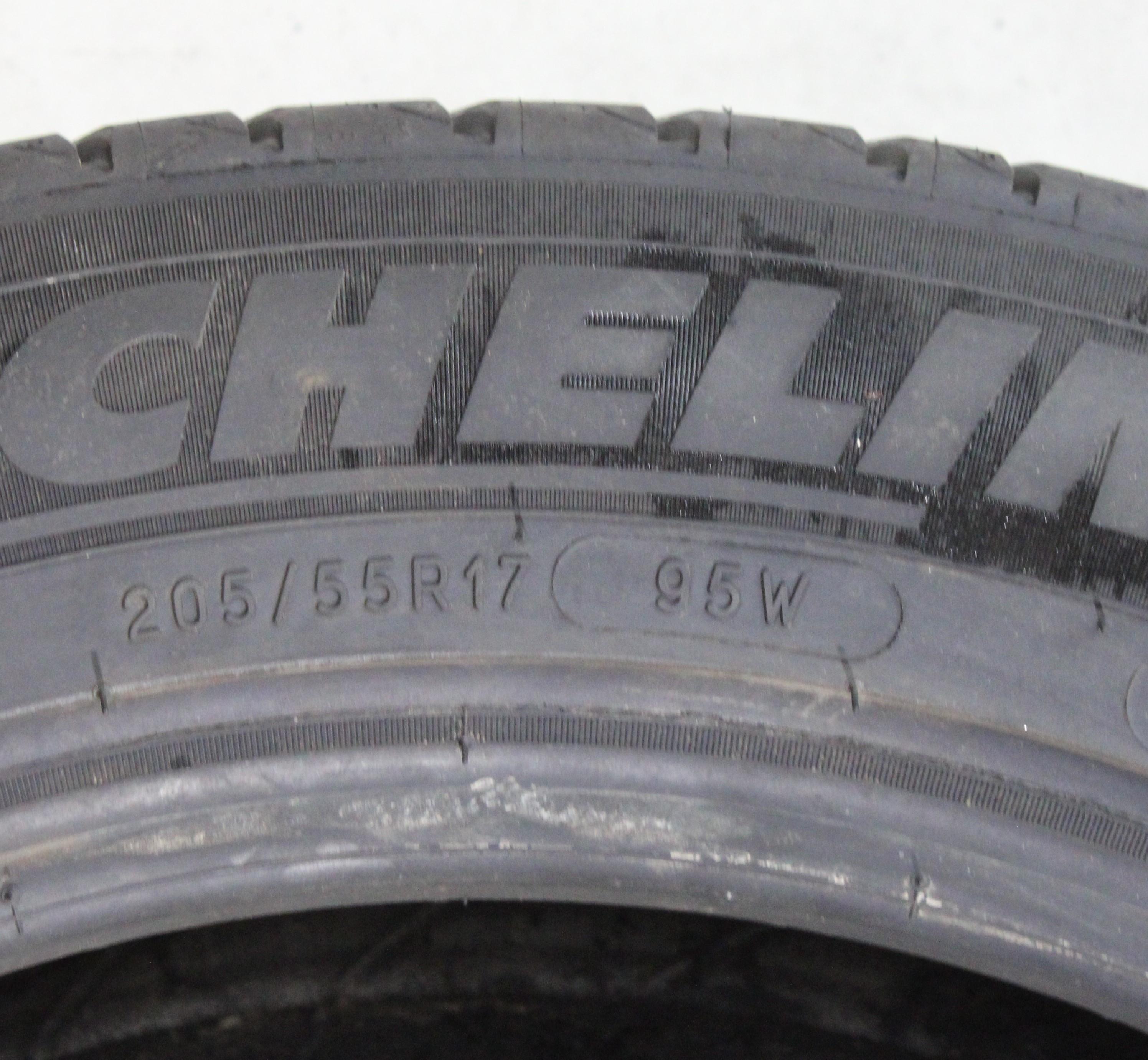 4 x 205/55R17 95W Sommerreifen Michelin Primacy 3 * 7-7,5mm 2018