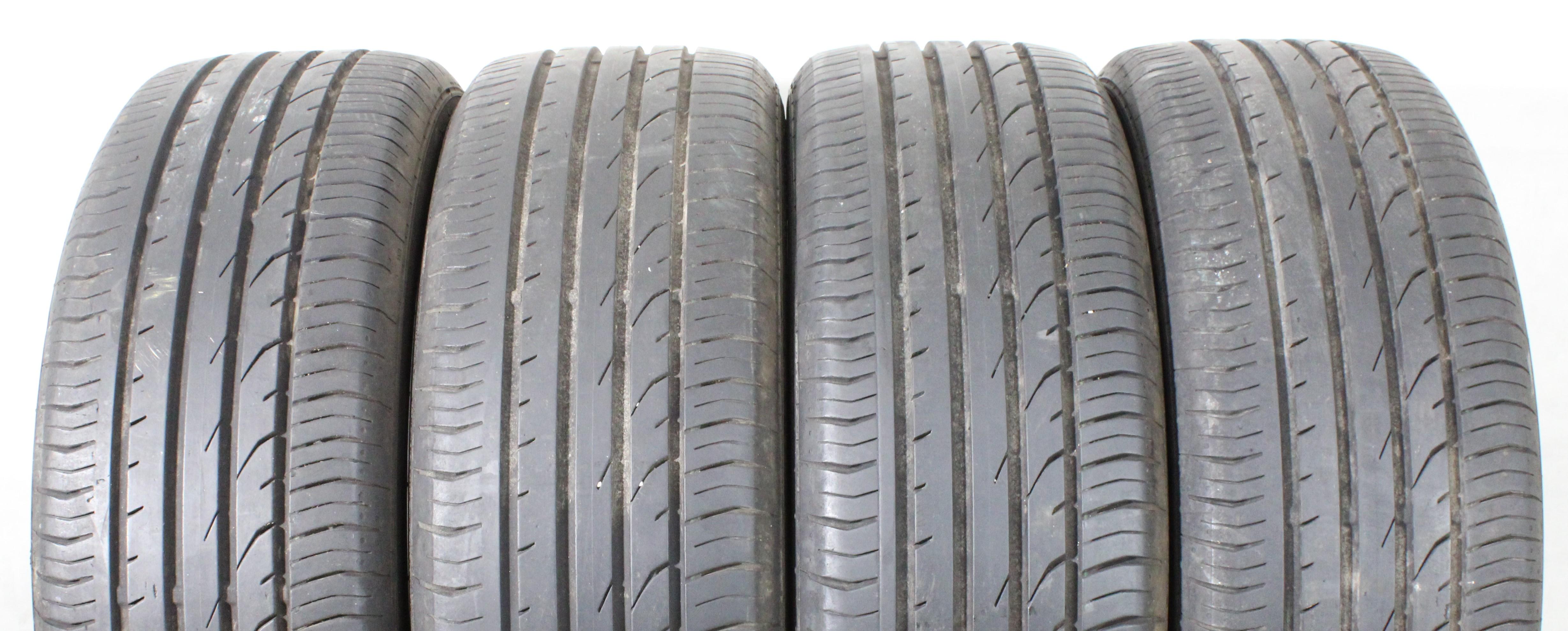 4 x 215/55R18 95H Sommerreifen Continental Premium Contact 2 5,5-6mm 2014