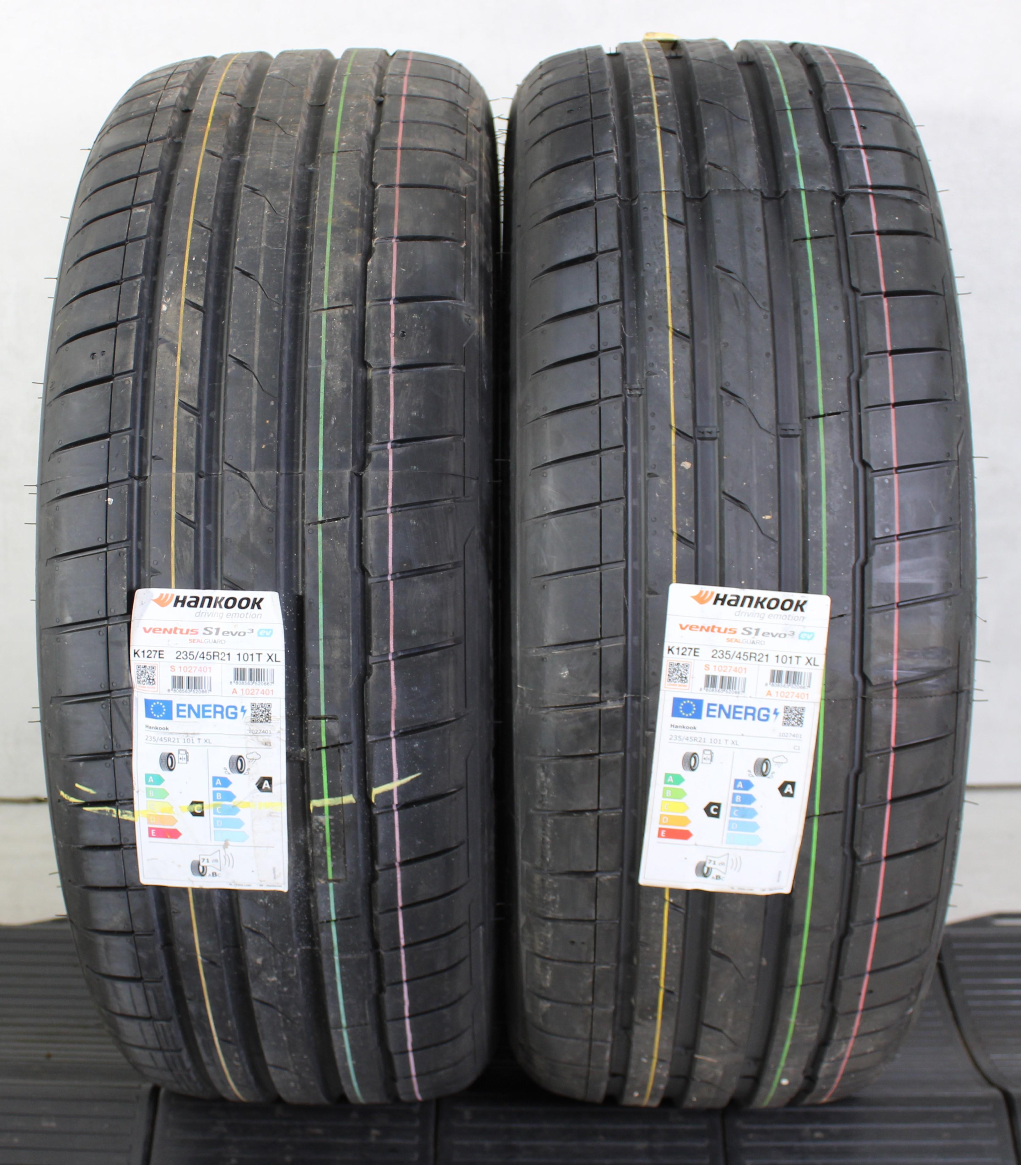 2 x 235/45R21 101T neumáticos de verano Hankook Ventus S1 Evo 3 EV AO 2022 Seal XL