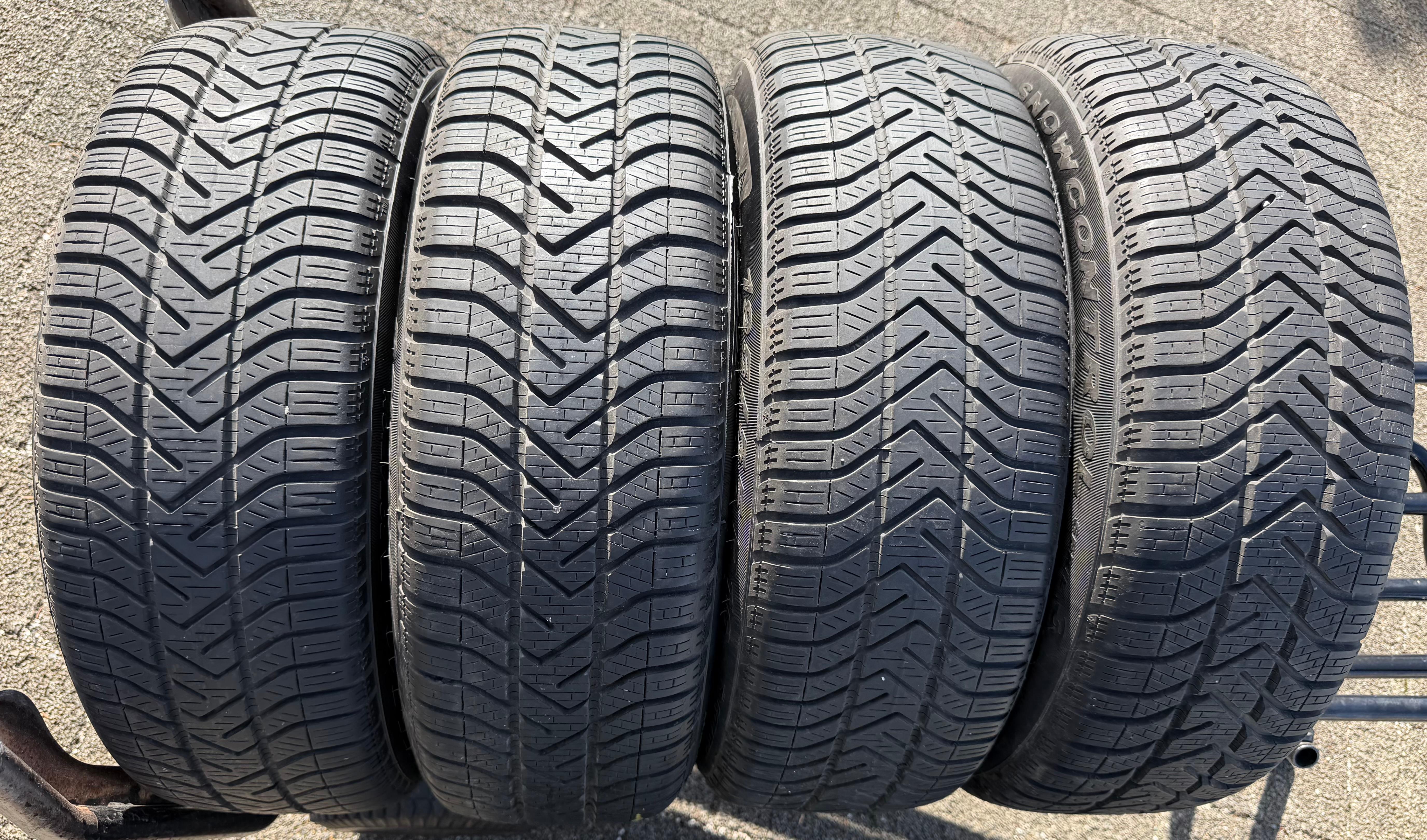 4 Alu Winterräder Mini Cooper F55 F56 F57 195/55R16 87H Pirelli Runflat 2022 RDKS