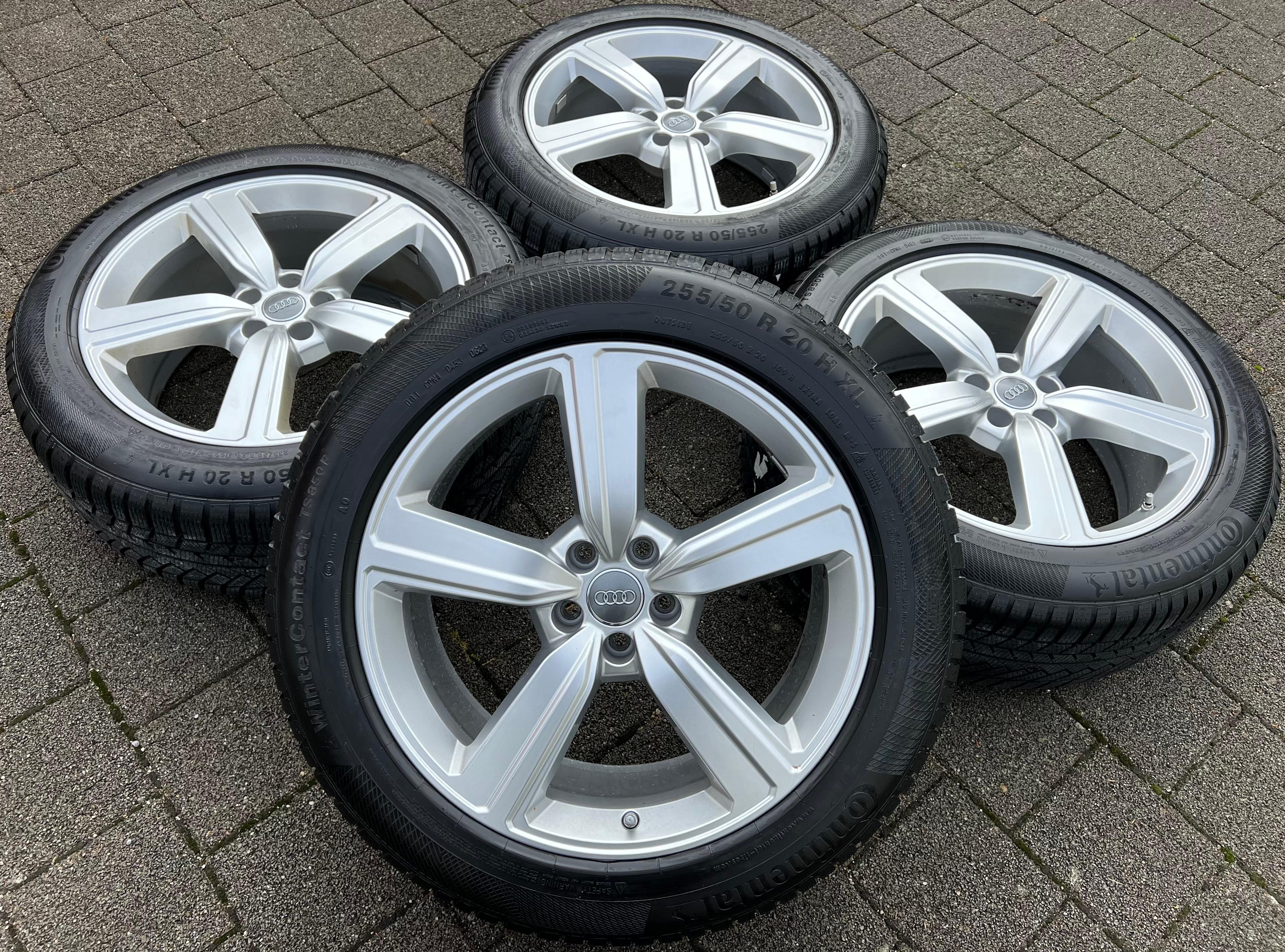 4 ORIGINAL 20" ALU WINTERRÄDER AUDI Q8 E-TRON 4KE601025S 255/50R20 109H 2023