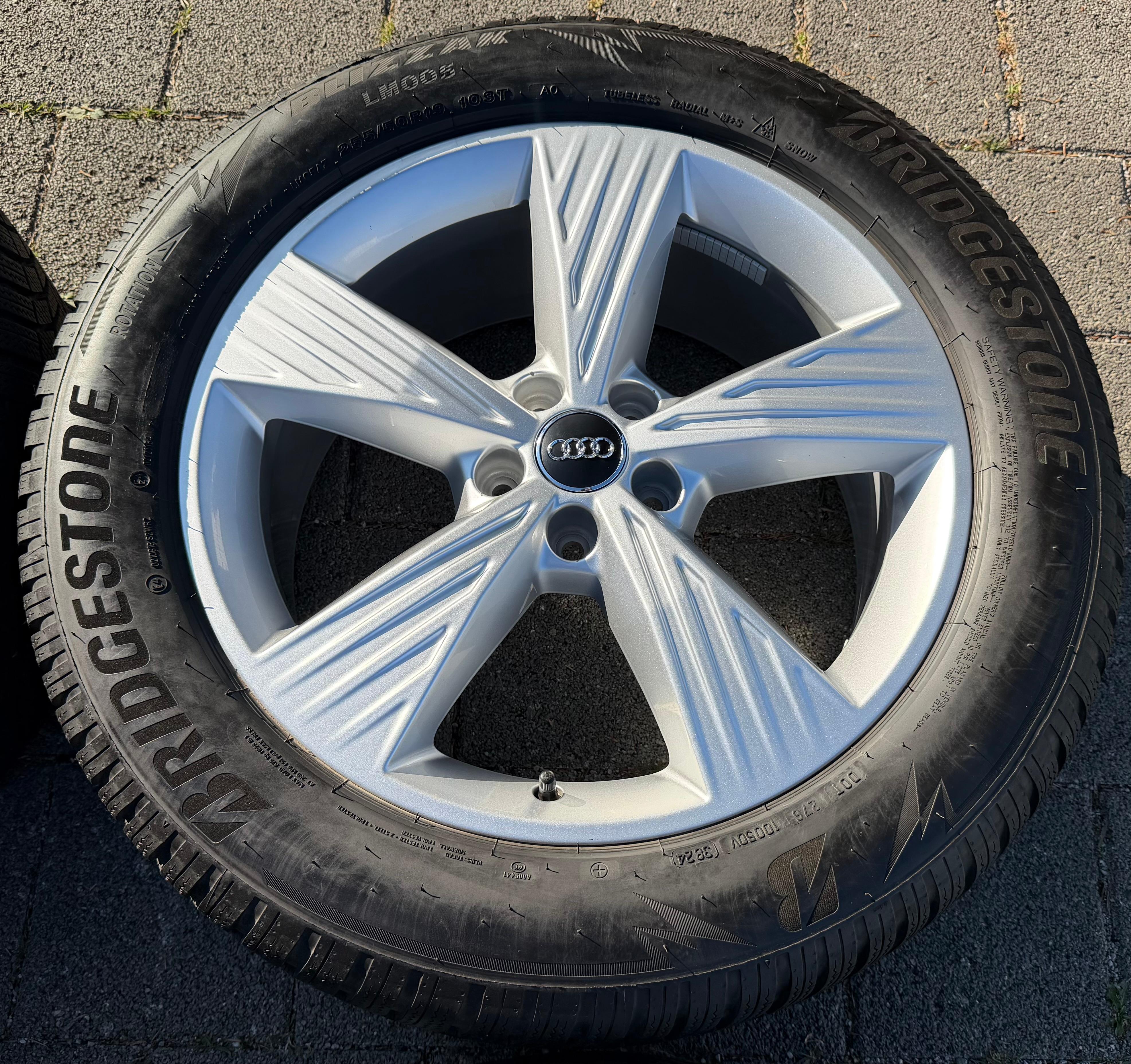 4 Original 19" Alu Winterräder Audi Q4 E-Tron Etron F4B F4N 235/55R19 101T 255/50R19 103T