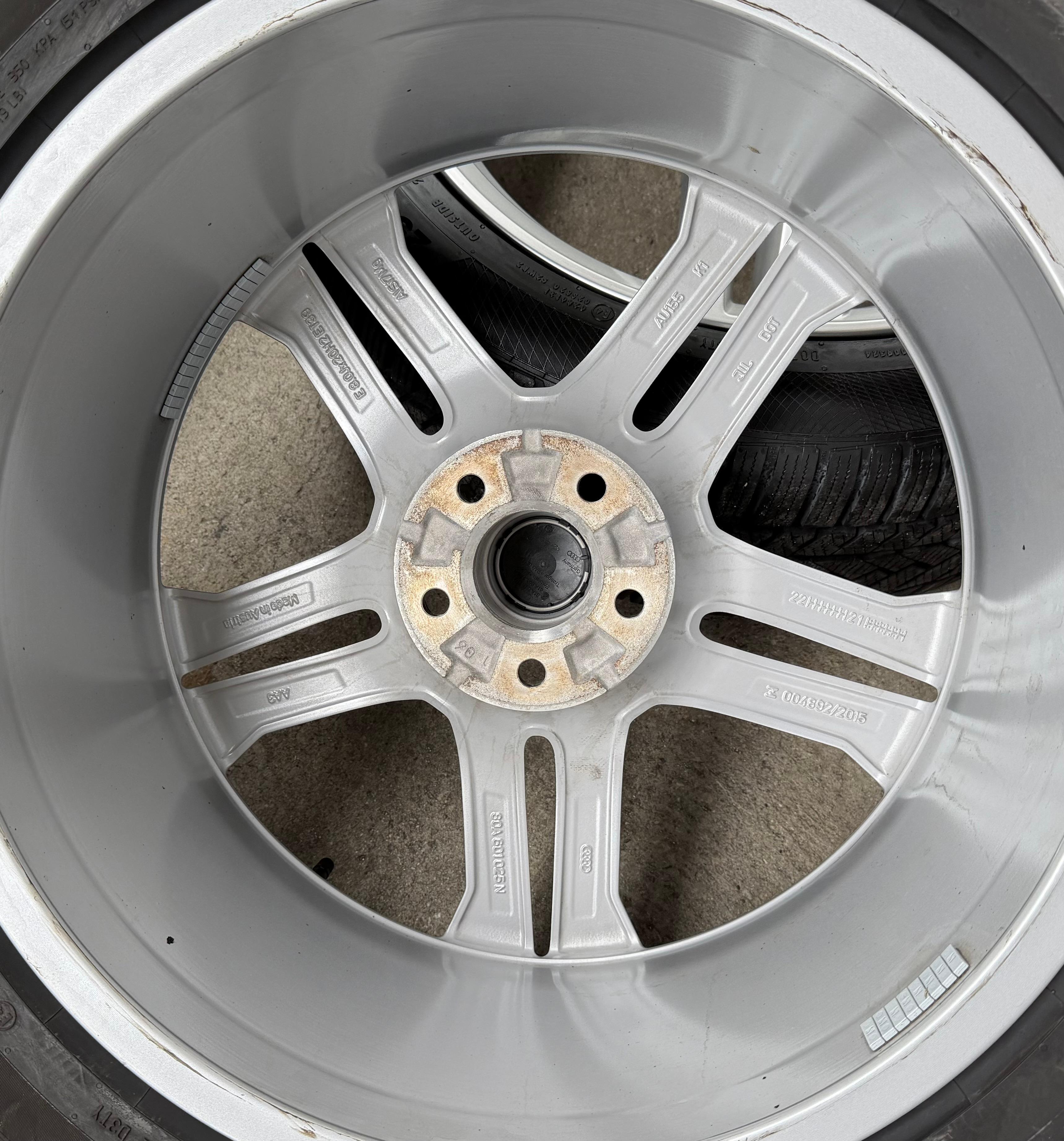 4 Original 20" Alu Winterräder Audi Q5 SQ5 FY 80A601025N 255/45R20 101V DOT 2022