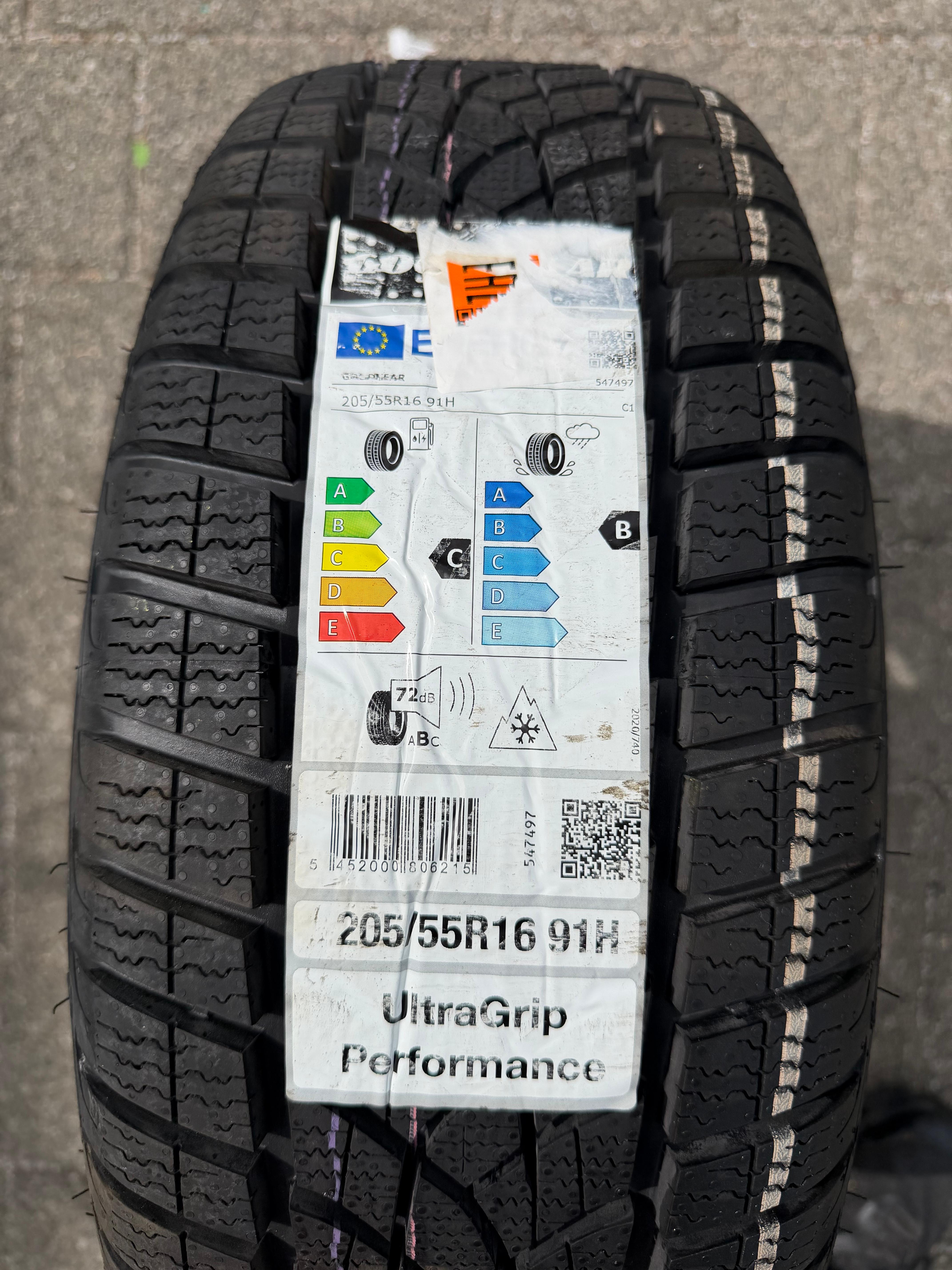 1 x 205/55R16 91H Winterreifen Goodyear Ultra Grip Performance NEU 2022