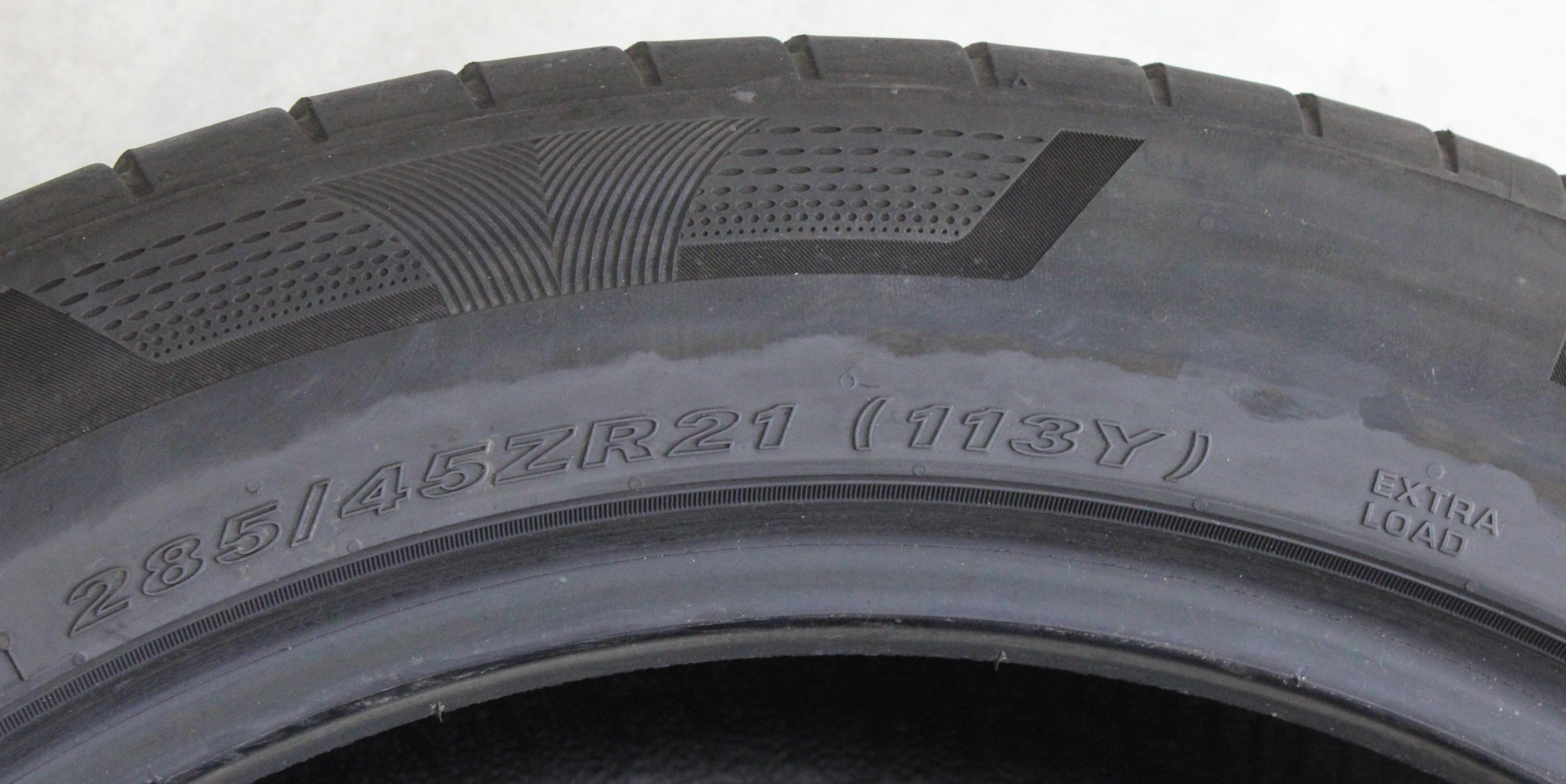 2 x 285/45R21 113Y 2 x 315/40R21 115Y Sommerreifen Nexen N Fera Sport SU2S NCO 5-5,5mm 2024