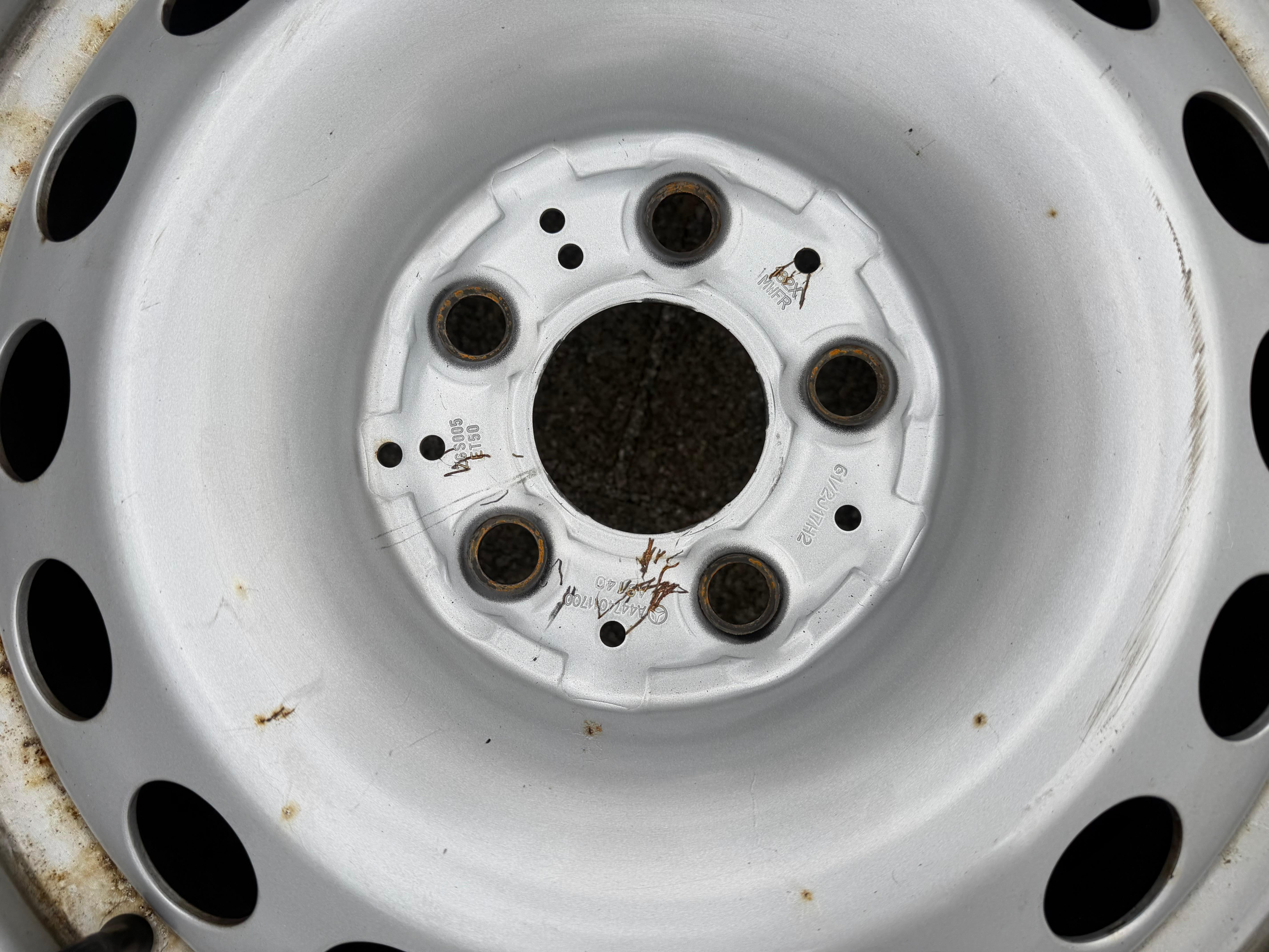 4 Winterräder Mercedes Vito V-Klasse W447 A4474011700 225/55R17 101H RDKS