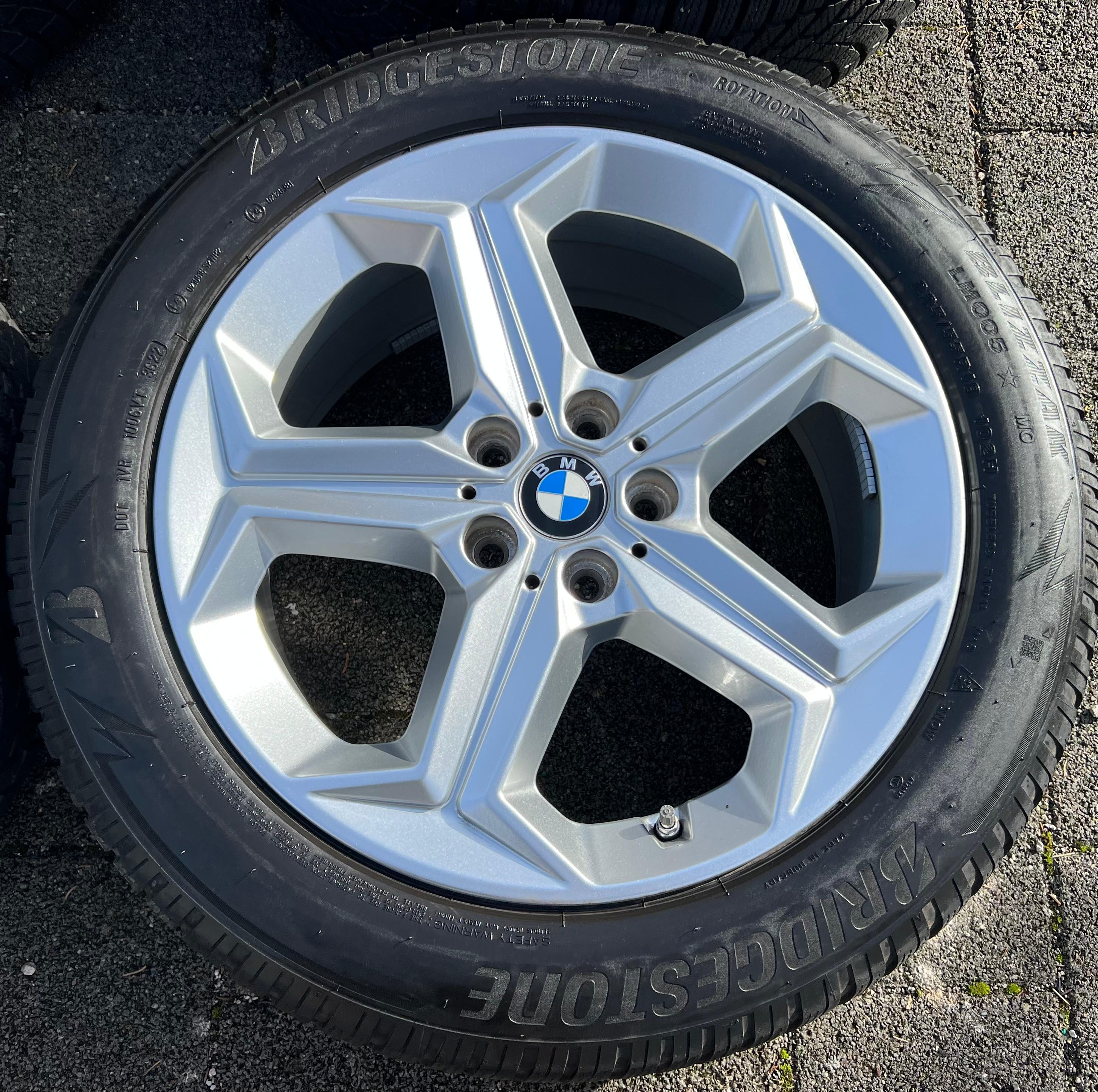 4 ORIGINELE 18" ALU WINTERWIELEN BMW X1 iX1 U11 X2 U10 225/55R18 102H 6898039 2022 FREIHAUS