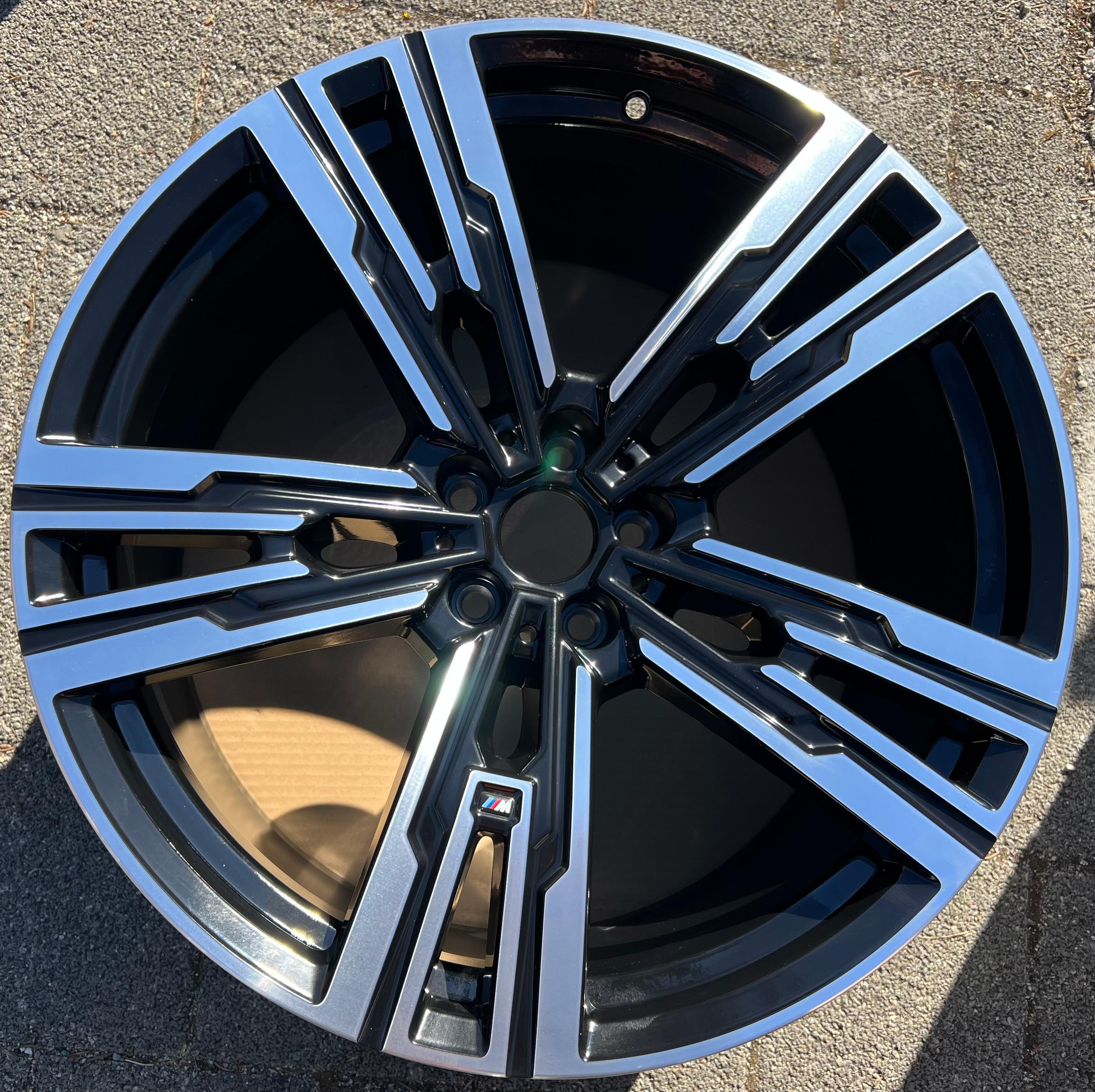 1X CERCHIO ORIGINALE 21" IN ALLUMINIO BMW SERIE 7 i7 G70 STYLING 908M 5A19DF1 10x21 ET44
