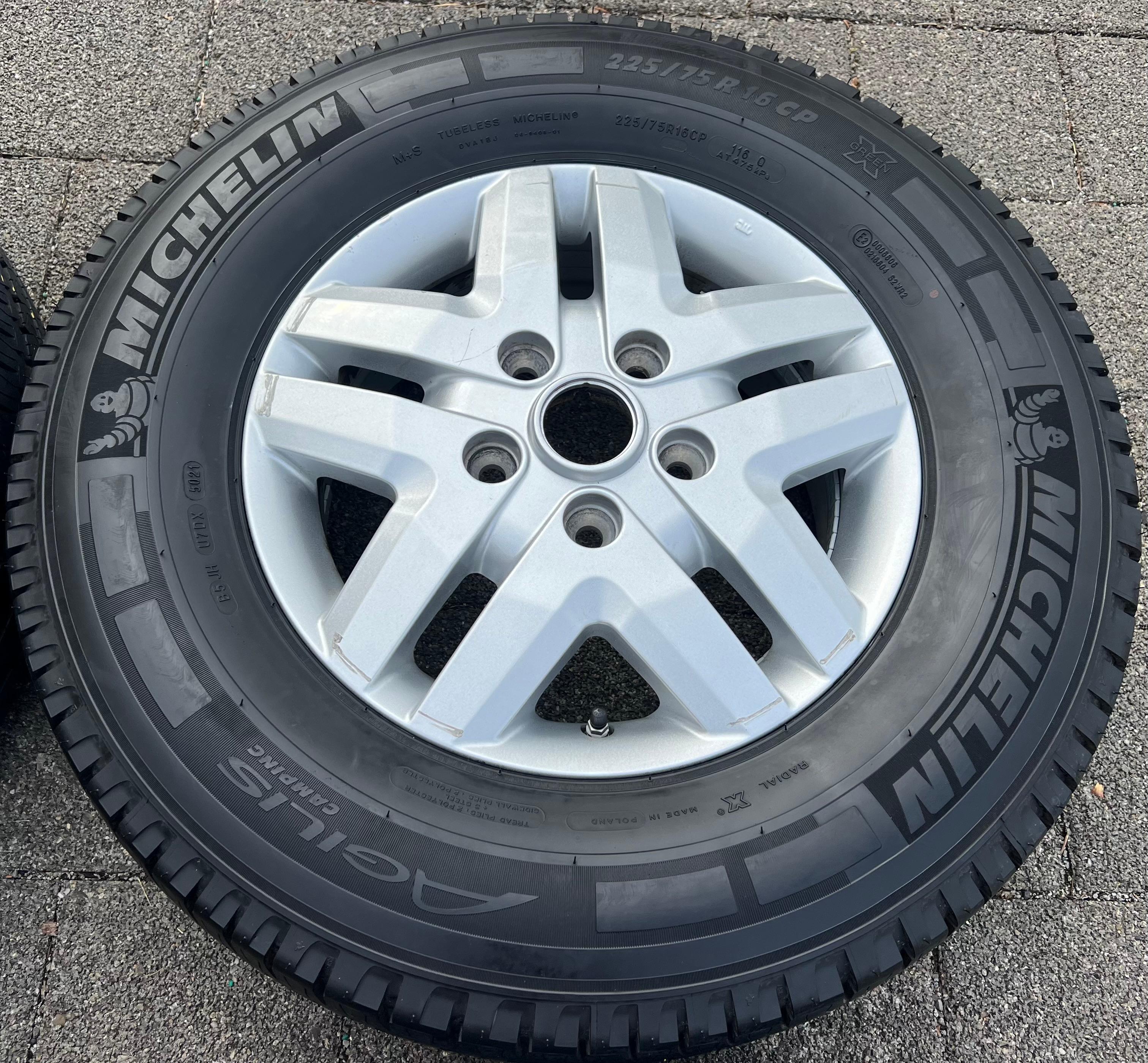 4 ORIGINELE ALU-ZOMERWIELEN PEUGEOT BOXER FIAT DUCATO CITROËN JUMPER 5x130 1374085080