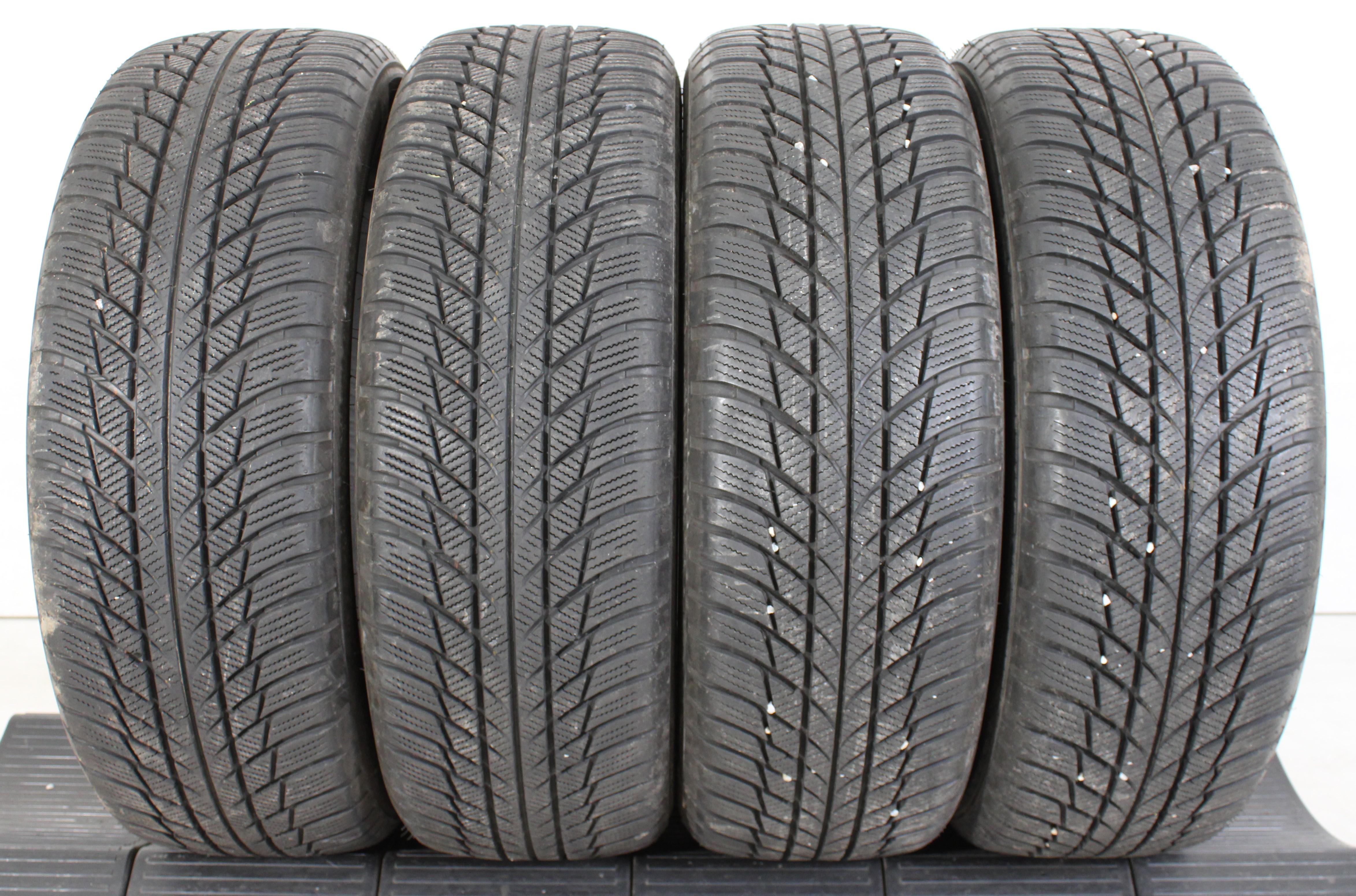 4 x 205/60R17 93H Winterreifen Bridgestone Blizzak LM001 2x6-6,5mm/2x7-7,5mm 2016 *