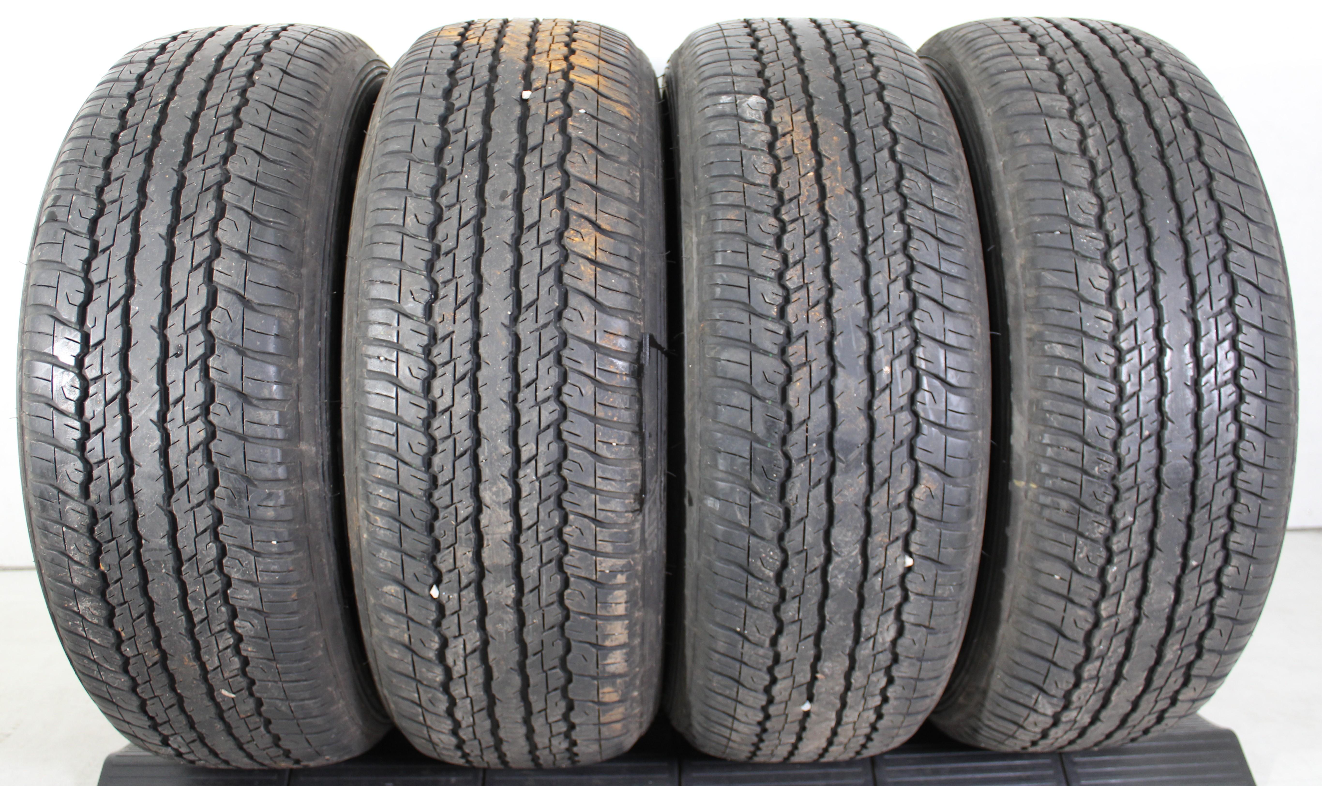 4 x 265/60R18 110H Sommerreifen Dunlop Grandtrek AT25 6-6,5mm 2020