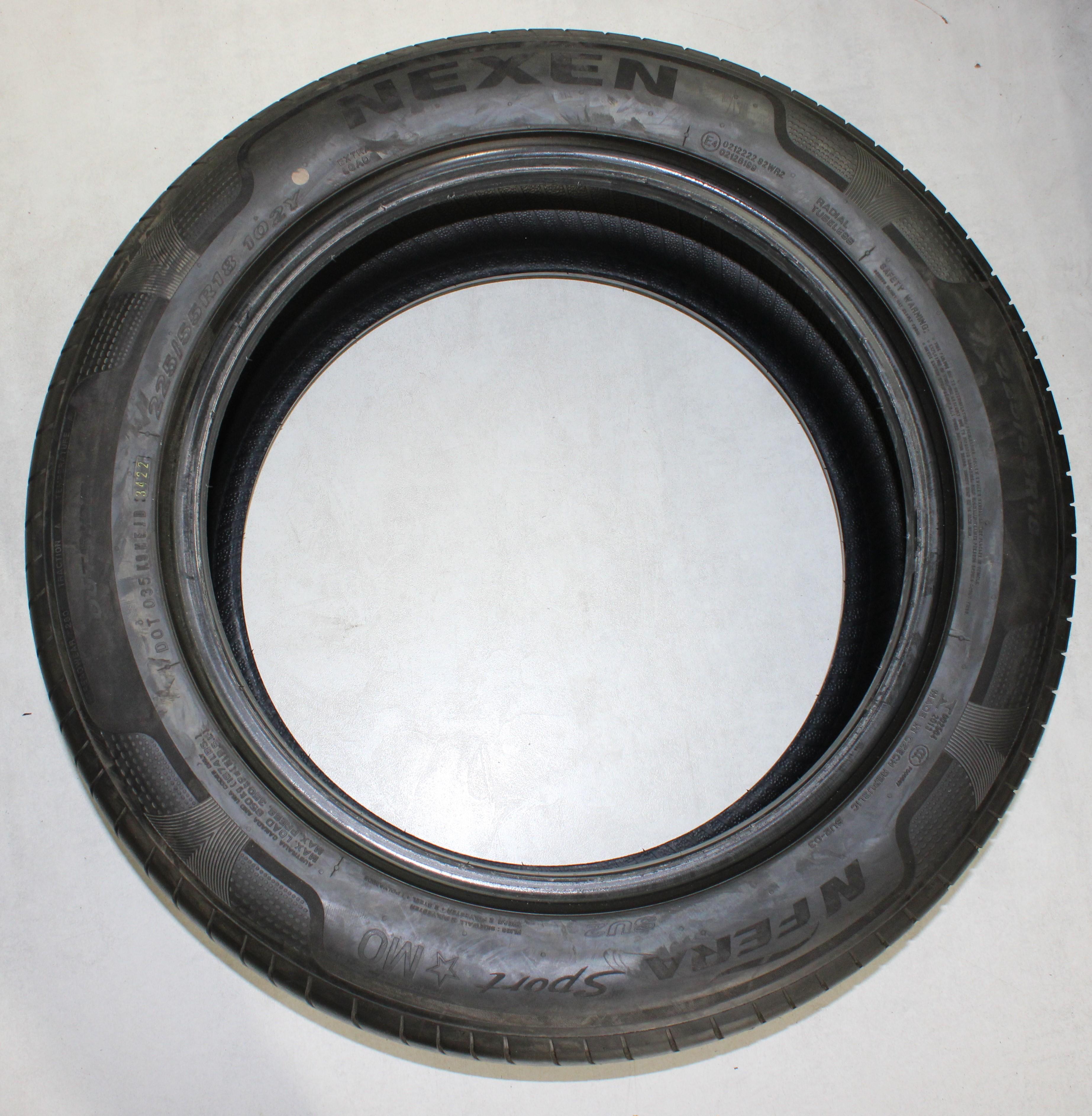 4 x 225/55R18 102Y Sommerreifen Nexen N Fera Sport SU2 MO* Volles Profil 2022 XL