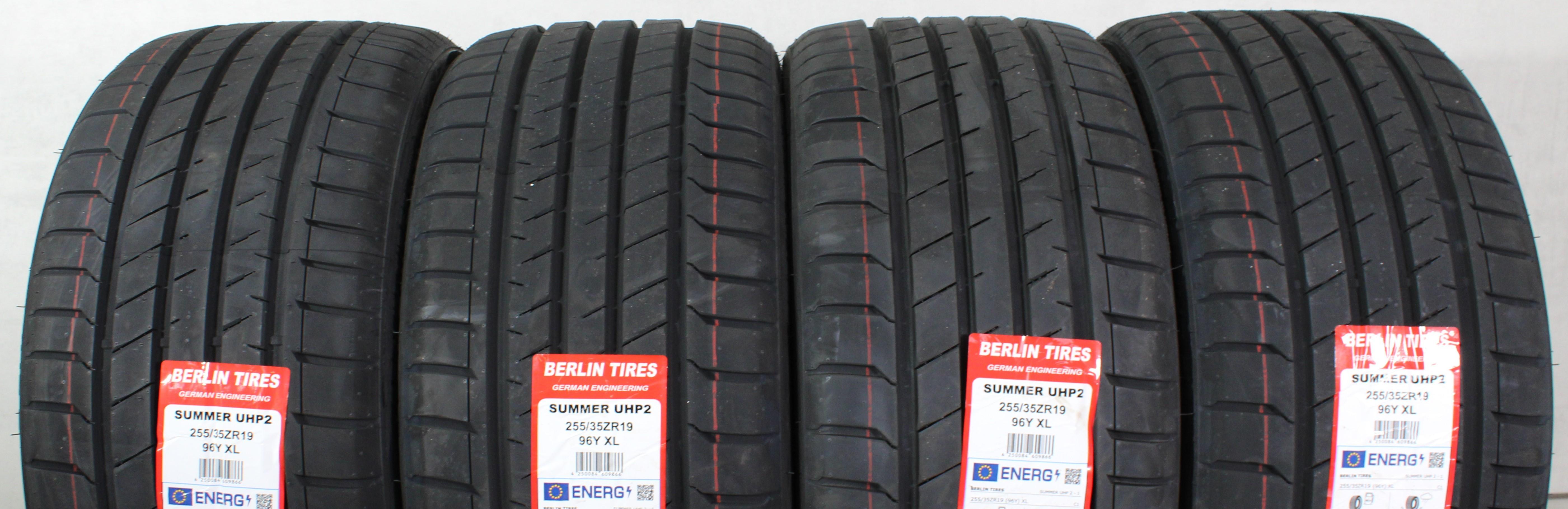 4 x 255/35R19 96Y neumáticos de verano Berlin Tires Summer UHP2 2024 NUEVO
