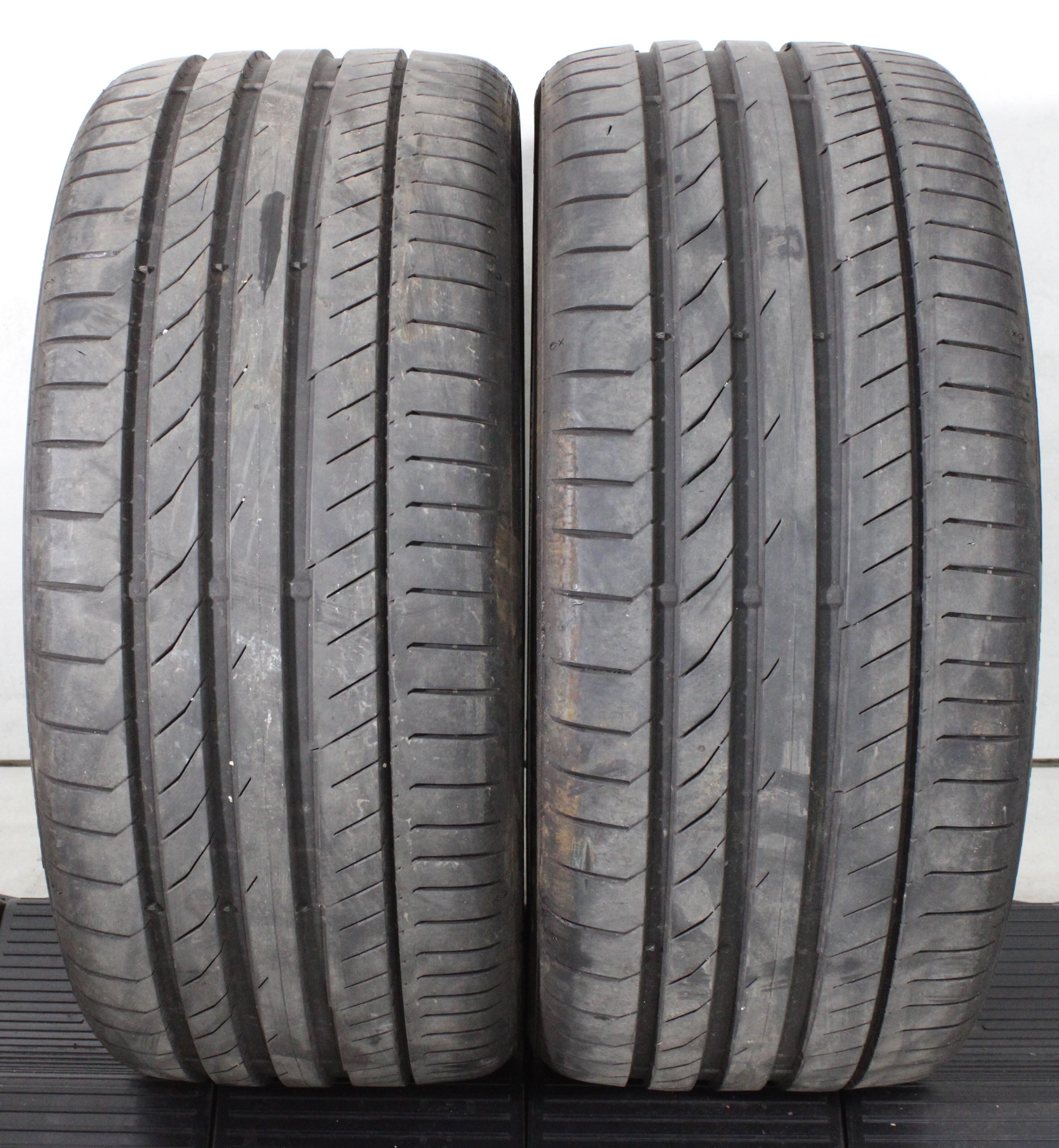 2 x 255/35R19 96Y Sommerreifen Continental Sport Contact 5P AO 5,5-6mm 2017 XL